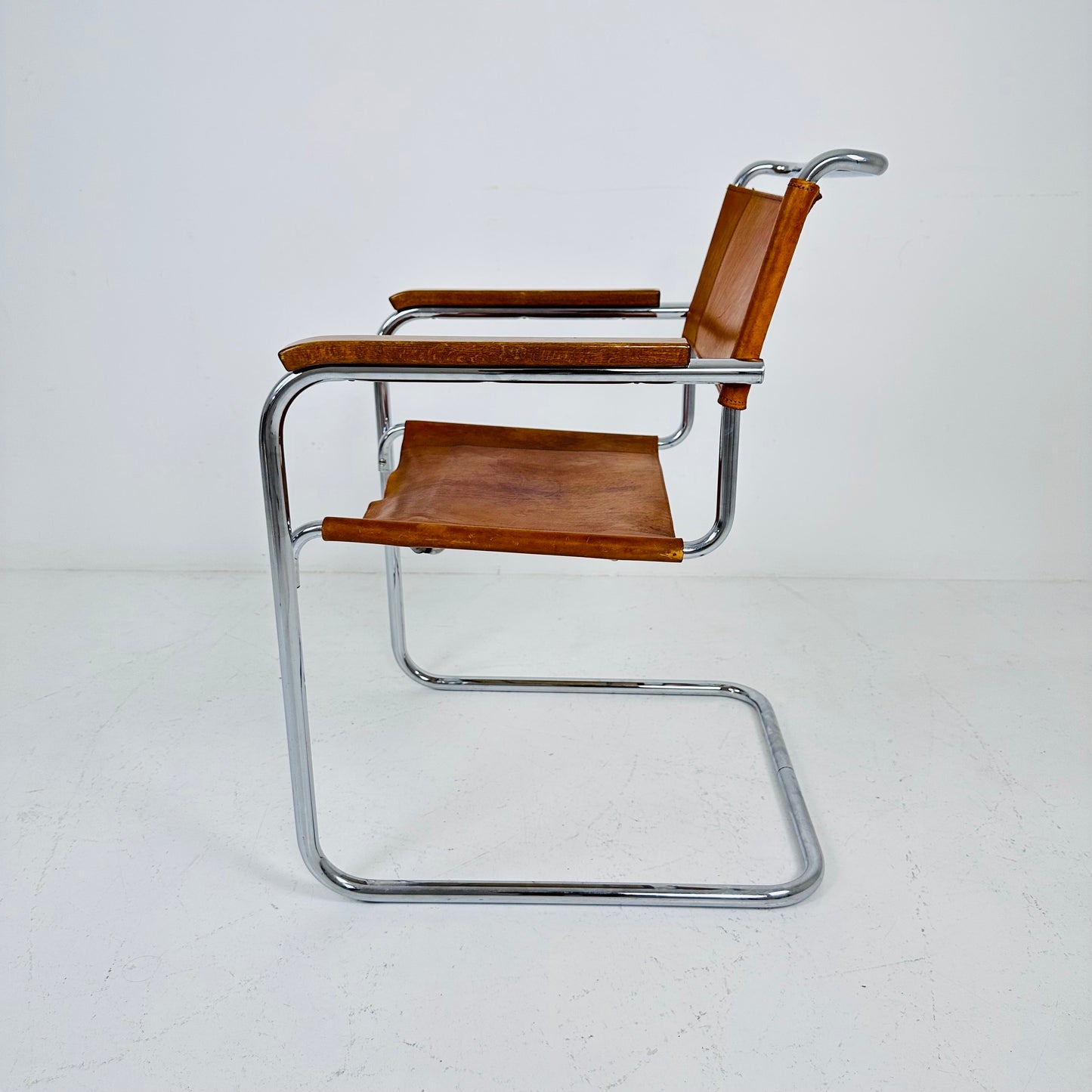 Mid-Century Vintage S34 Chair by Mart Stam & Marcel Breuer for Thonet 1980s