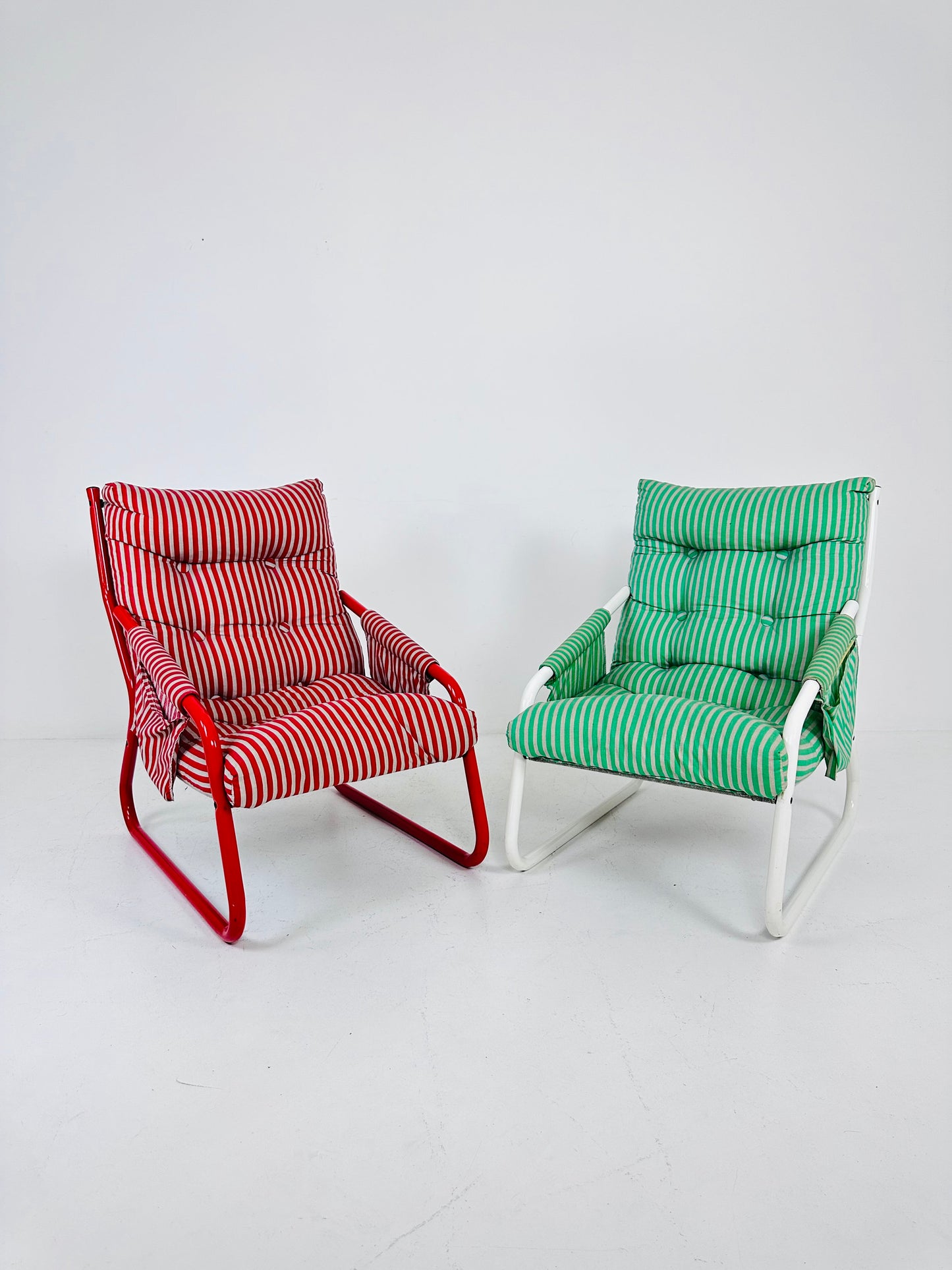 Rare Bauhaus design Armchair By Gillis Lundgren for Ikea Sweden 1970s