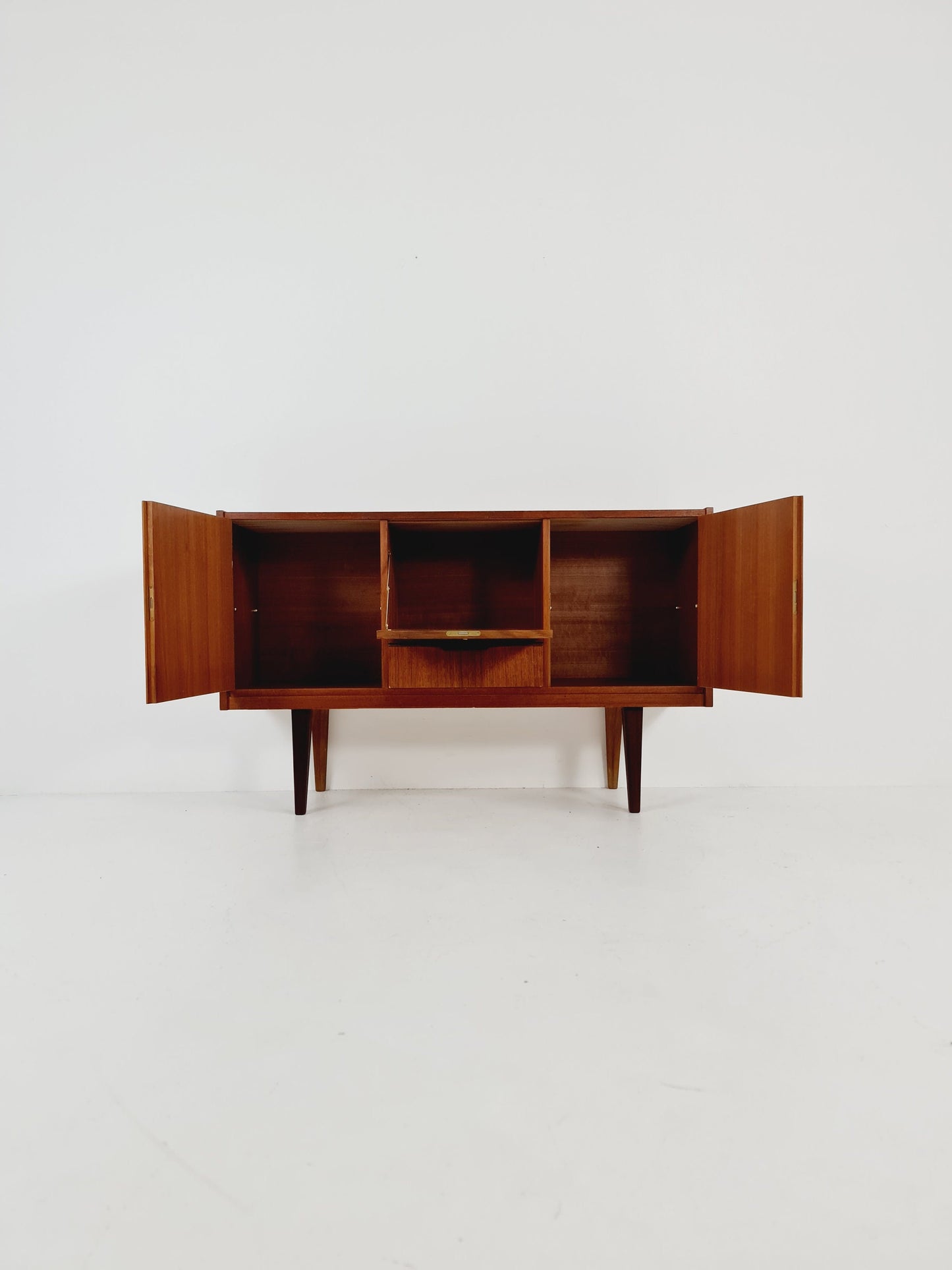 Mid Century Modern German teak Sideboard By Musterring international , 1960s