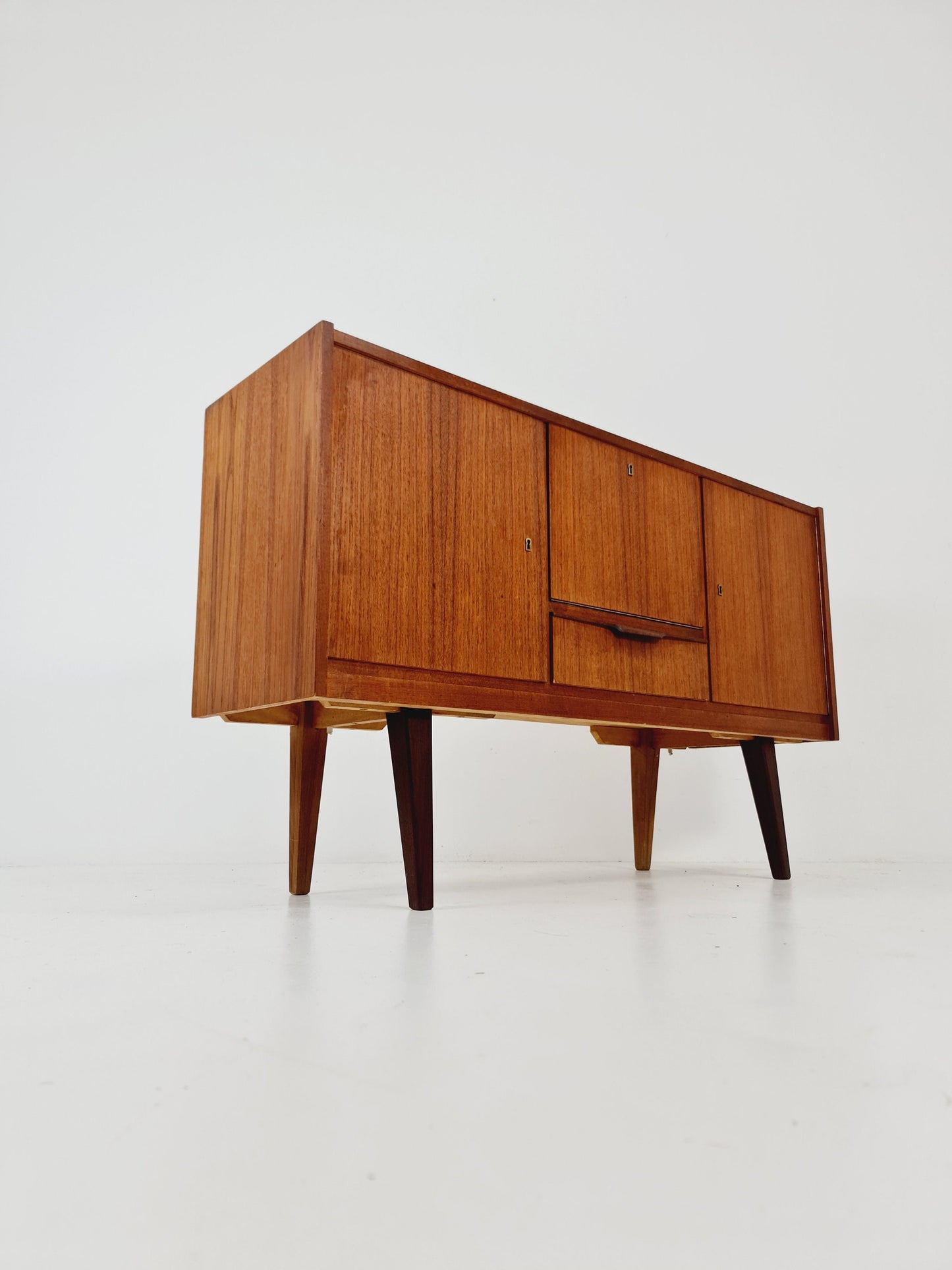 Mid Century Modern German teak Sideboard By Musterring international , 1960s