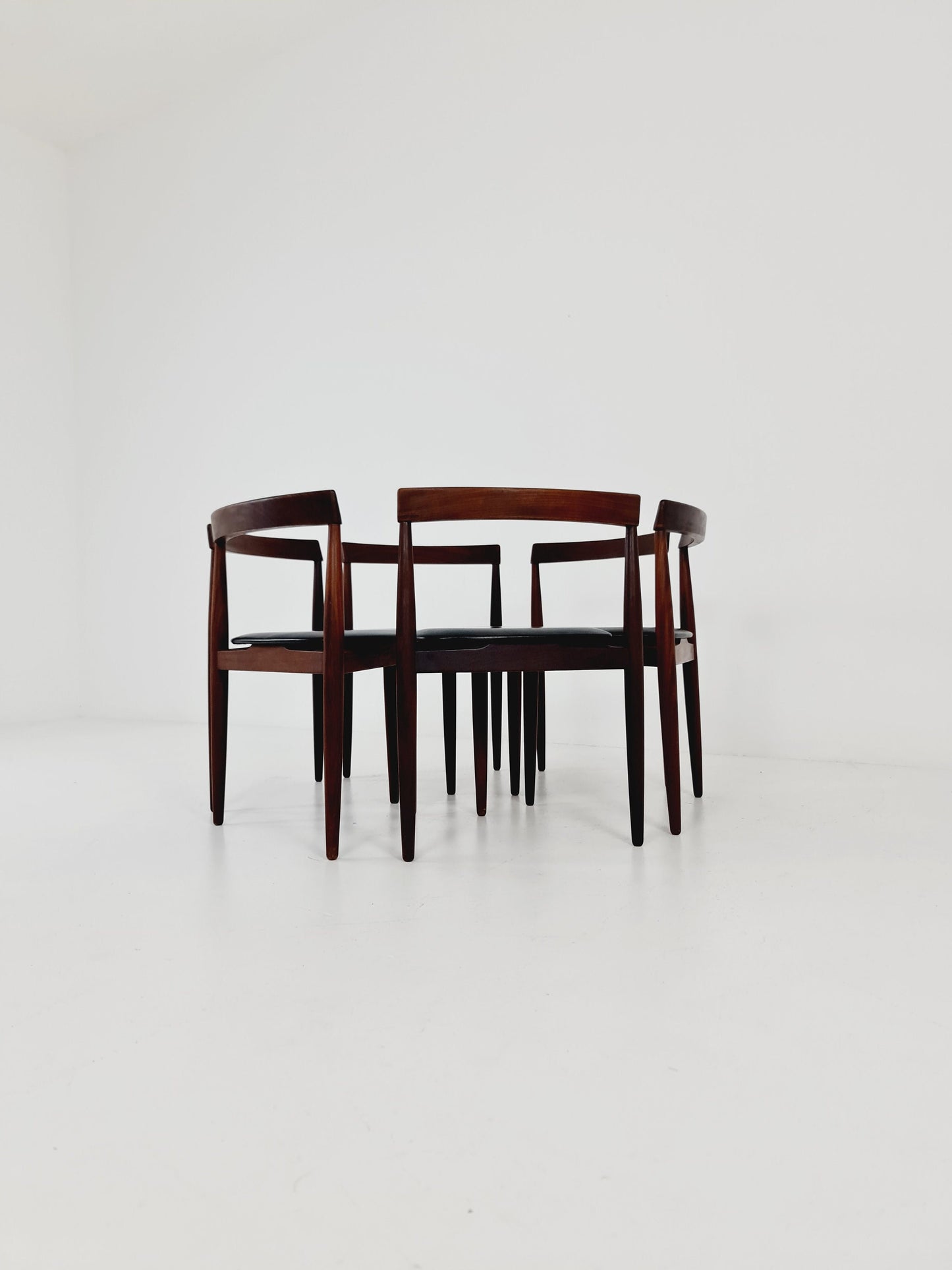 Danish Modern Chairs by Hans Olsen for Frem Rojle, Set of 6, 1960s