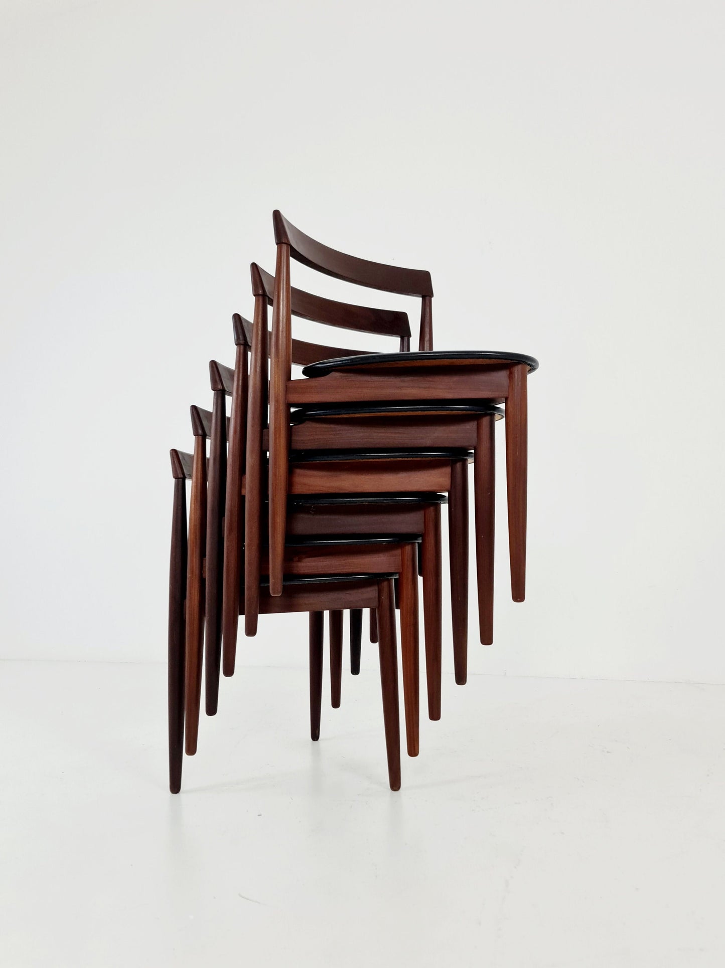 Danish Modern Chairs by Hans Olsen for Frem Rojle, Set of 6, 1960s