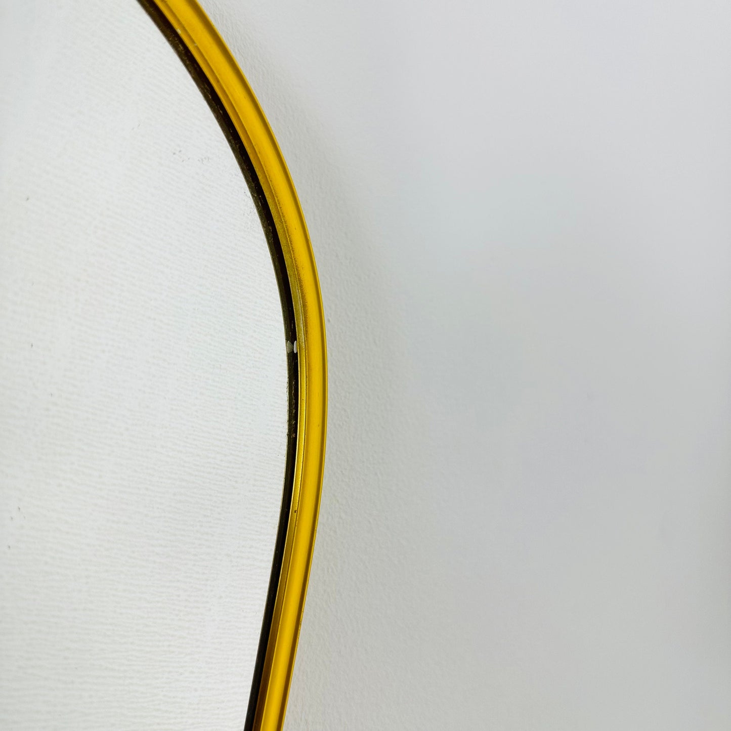 Mid Century asymmetric mirror Original kidney mirror standard style from the 50s 60s