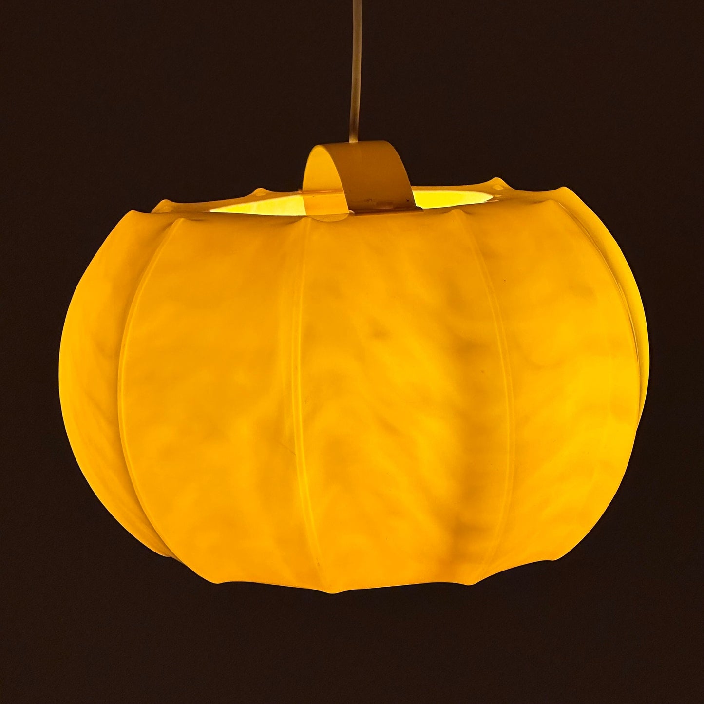 Mid century Space-age pendant lamp by Ilka Plast German 1970