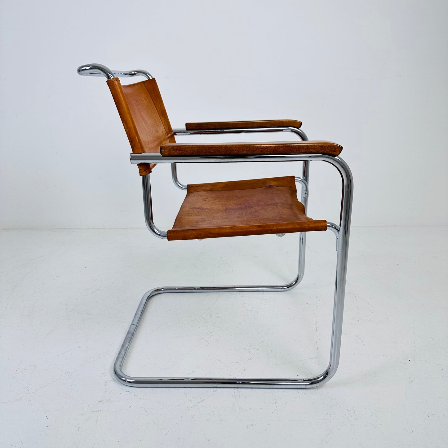 Mid-Century Vintage S34 Chair by Mart Stam & Marcel Breuer for Thonet 1980s