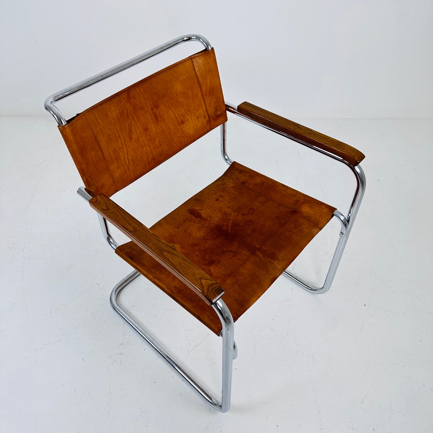 Mid-Century Vintage S34 Chair by Mart Stam & Marcel Breuer for Thonet 1980s
