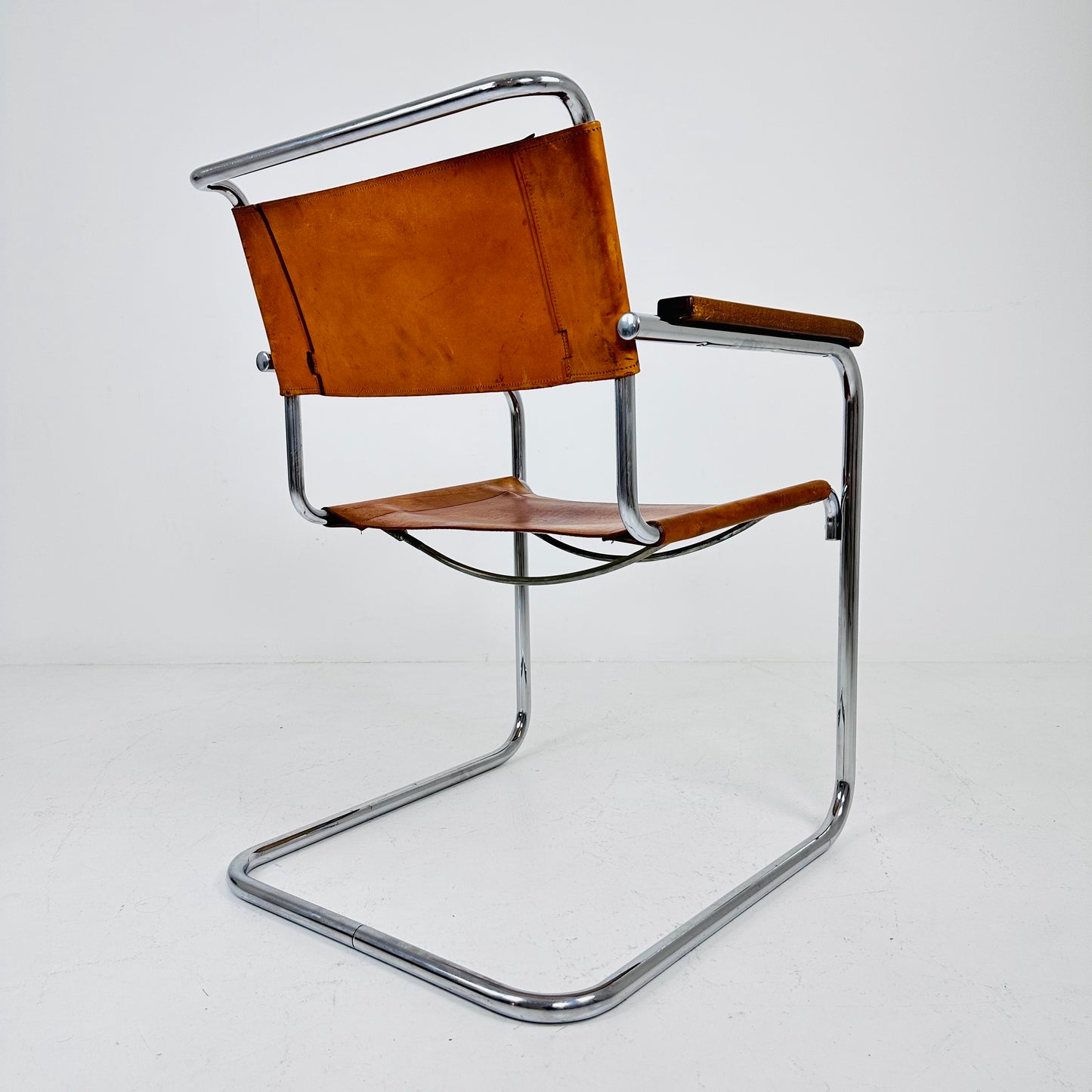 Mid-Century Vintage S34 Chair by Mart Stam & Marcel Breuer for Thonet 1980s