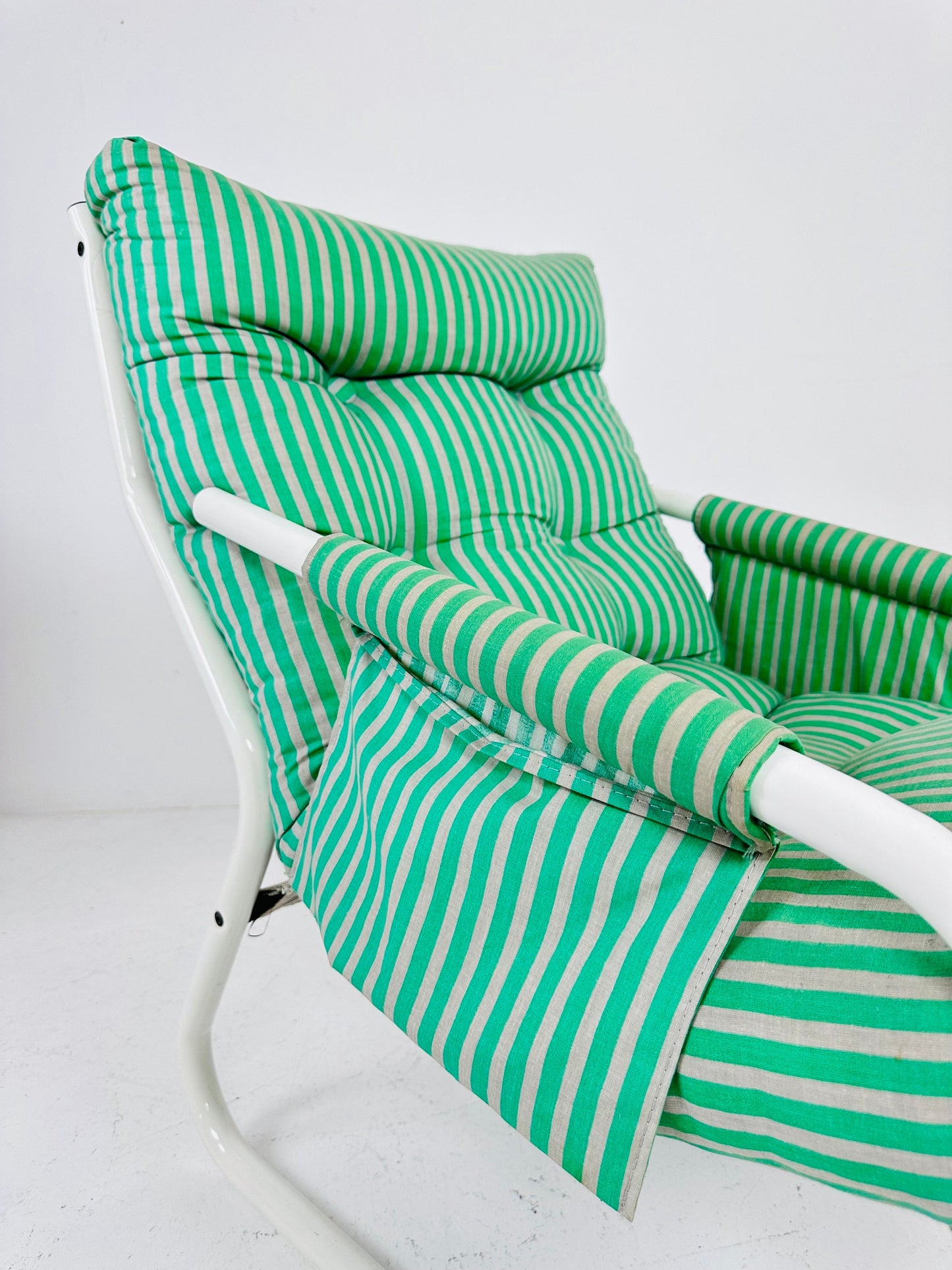Rare Bauhaus design Armchair By Gillis Lundgren for Ikea Sweden 1970s