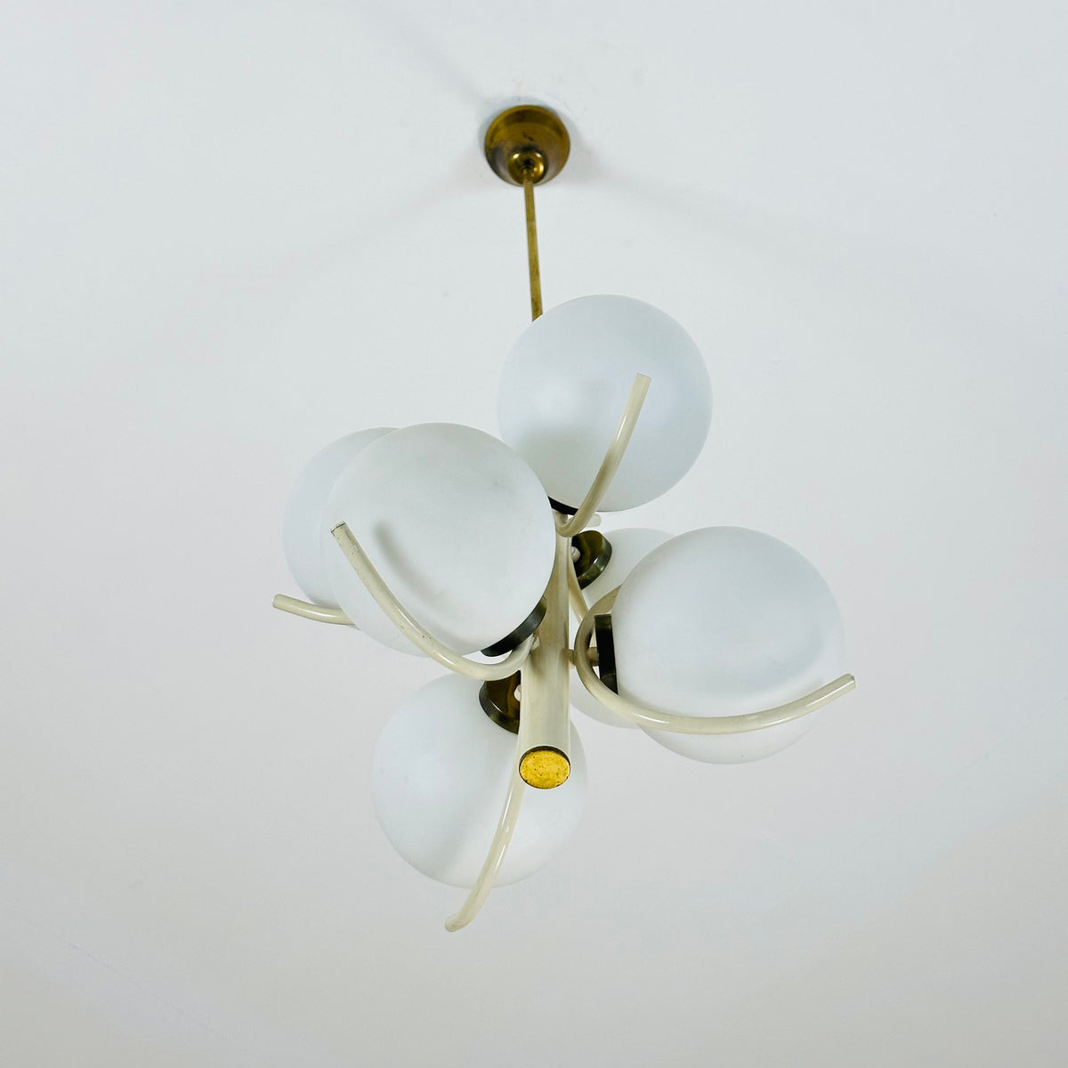 Richard Essig 6-Arms Space Age Chandelier 1970s Germany