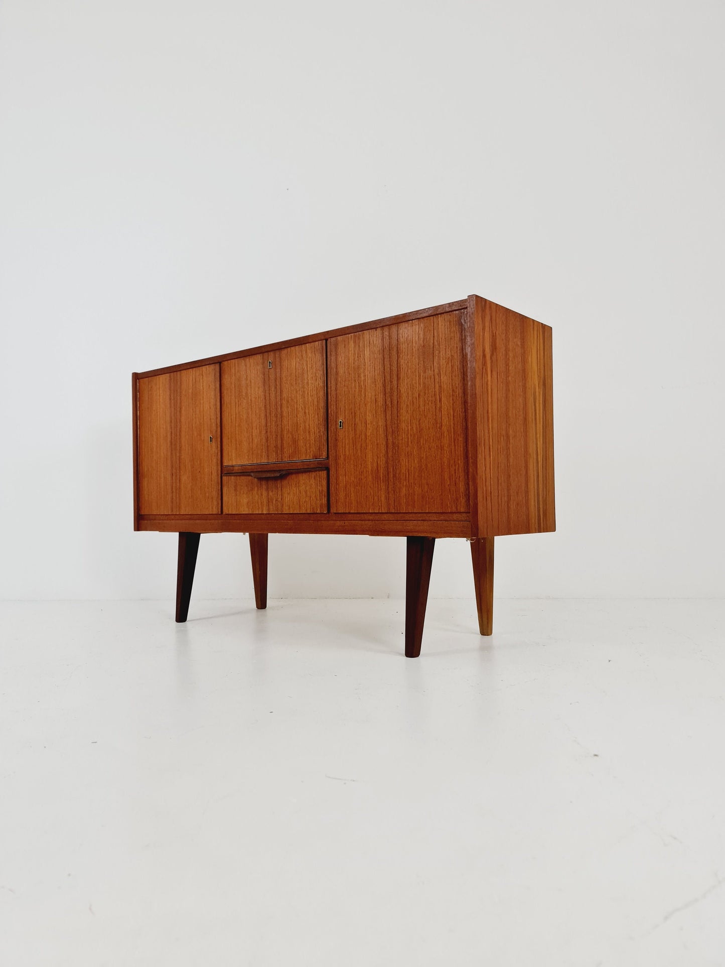 Mid Century Modern German teak Sideboard By Musterring international , 1960s