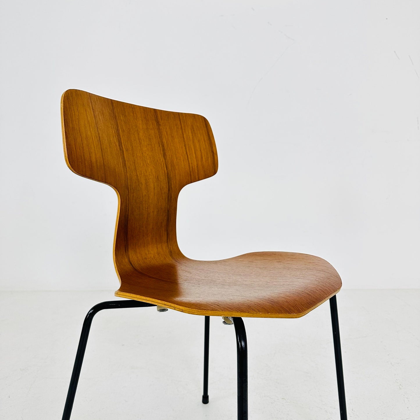 Modell 3103 Hammer Teak chair by Arne Jacobsen for Fritz Hansen, Denmark , 1969