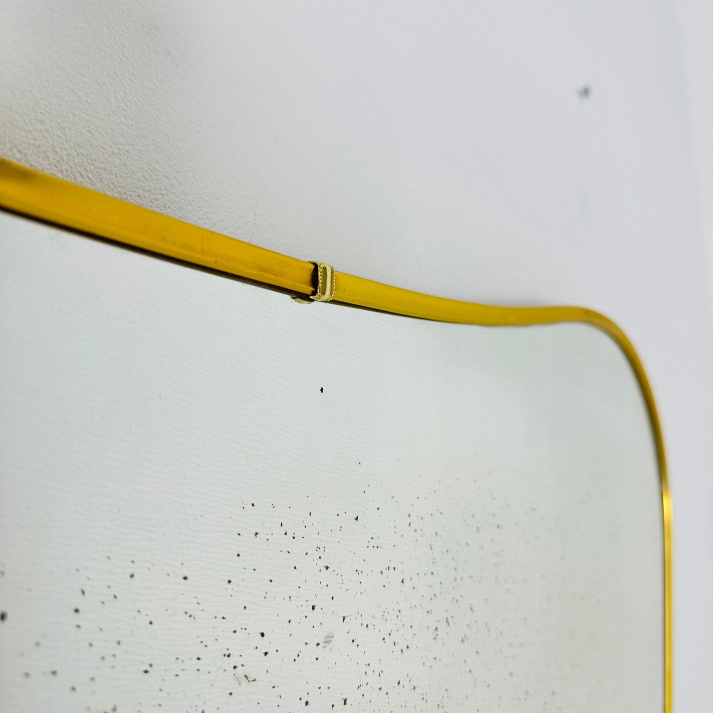 Mid Century asymmetric mirror Original kidney mirror standard style from the 50s 60s