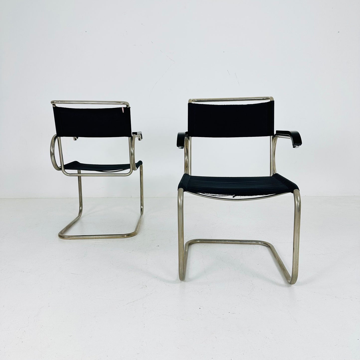 Set of 2 Marcel Breuer Bauhaus Cantilever D40 Chais By Tecta 1960s