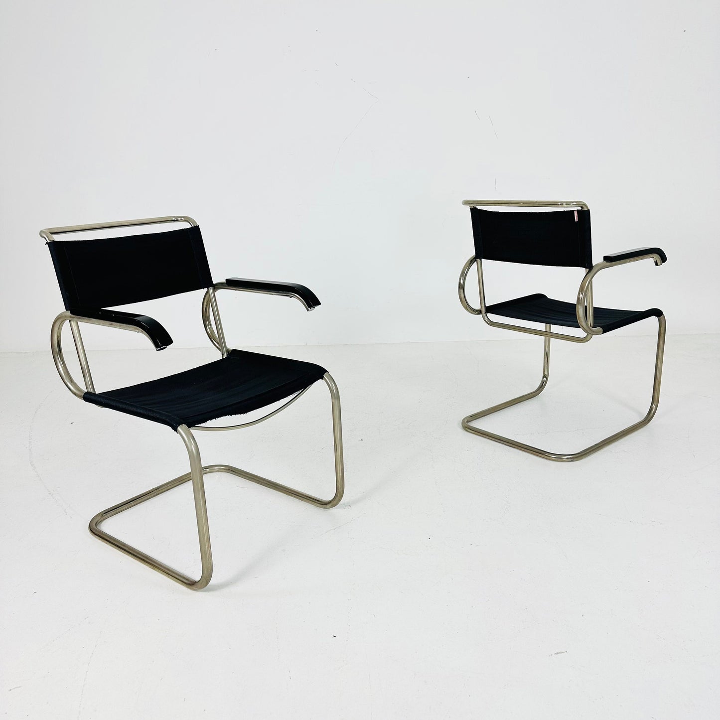 Set of 2 Marcel Breuer Bauhaus Cantilever D40 Chais By Tecta 1960s