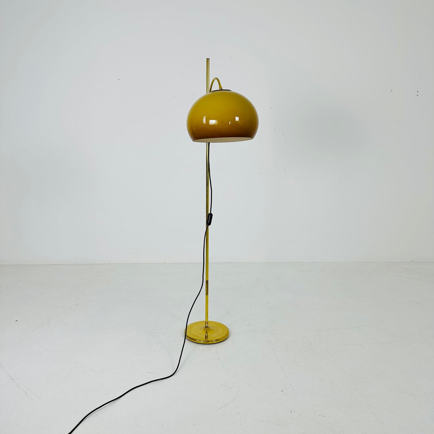 Vintage Space Age Light Guzzini Lucerna adjustable floor lamp Italy 1970s