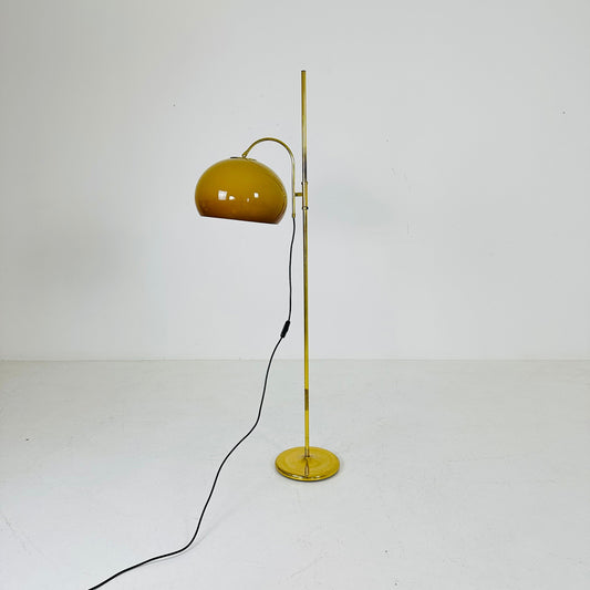 Vintage Space Age Light Guzzini Lucerna adjustable floor lamp Italy 1970s