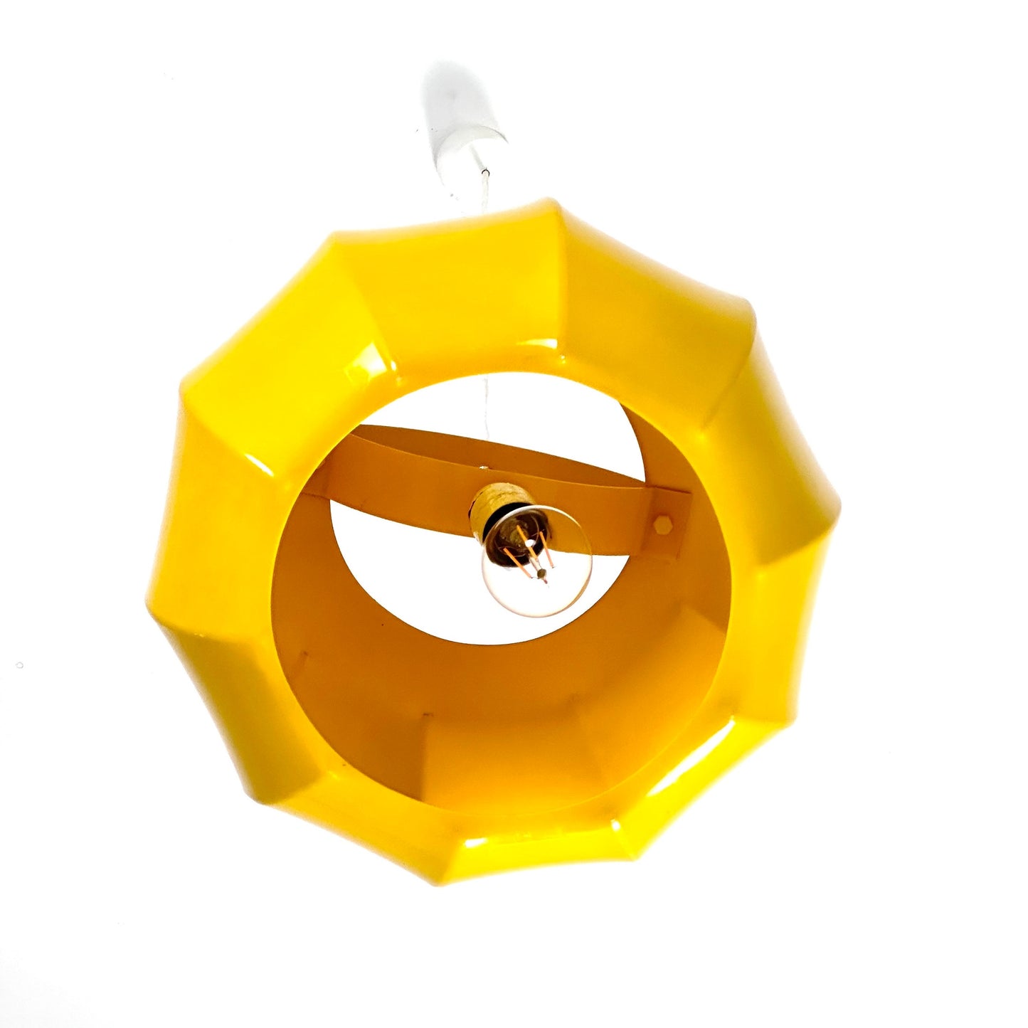 Mid century Space-age pendant lamp by Ilka Plast German 1970