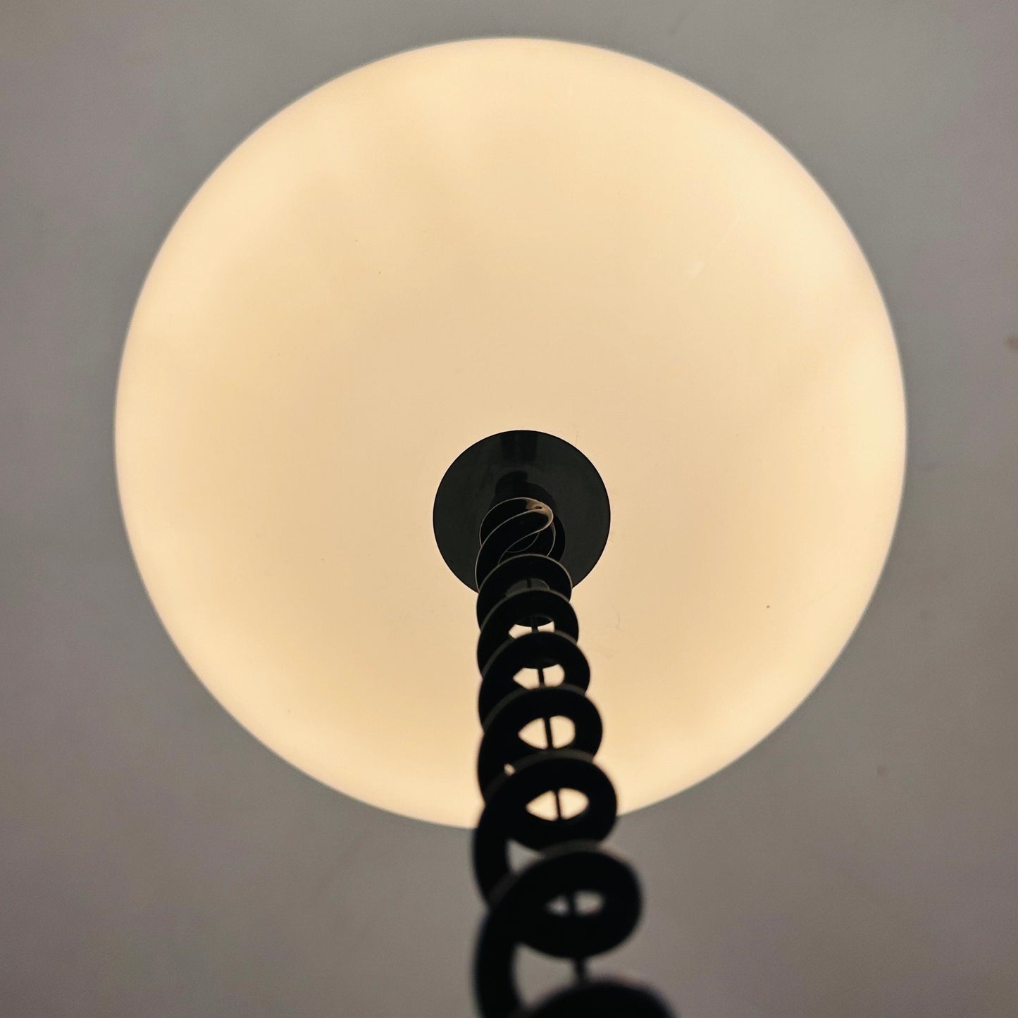 Mid-century Meblo pendant lamp designed by Harvey Guzzini Dijkstra, 1970s