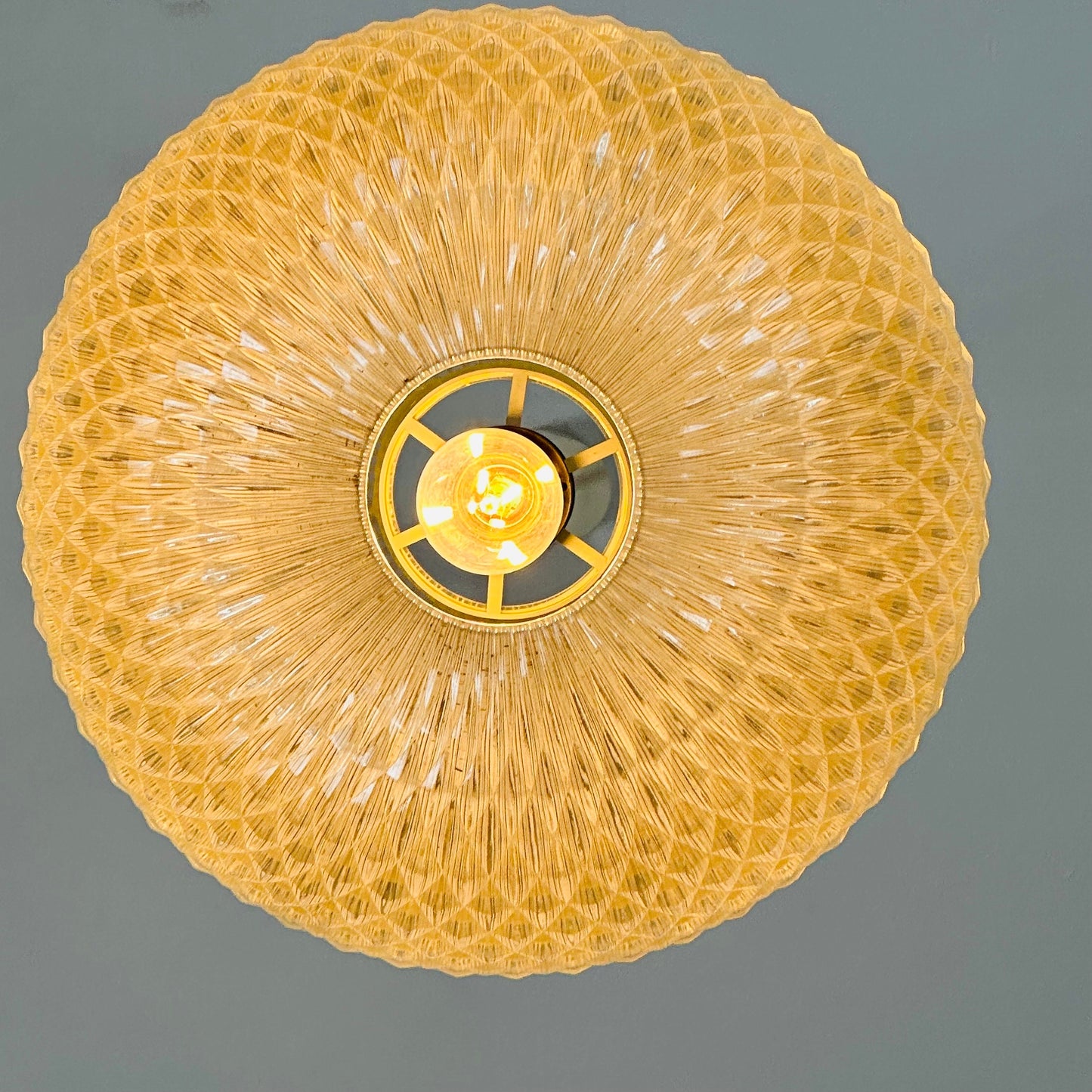 Mid century Spaceage Buggling Diamond lamp by Aloys Gangkofner for Erco, 1970s