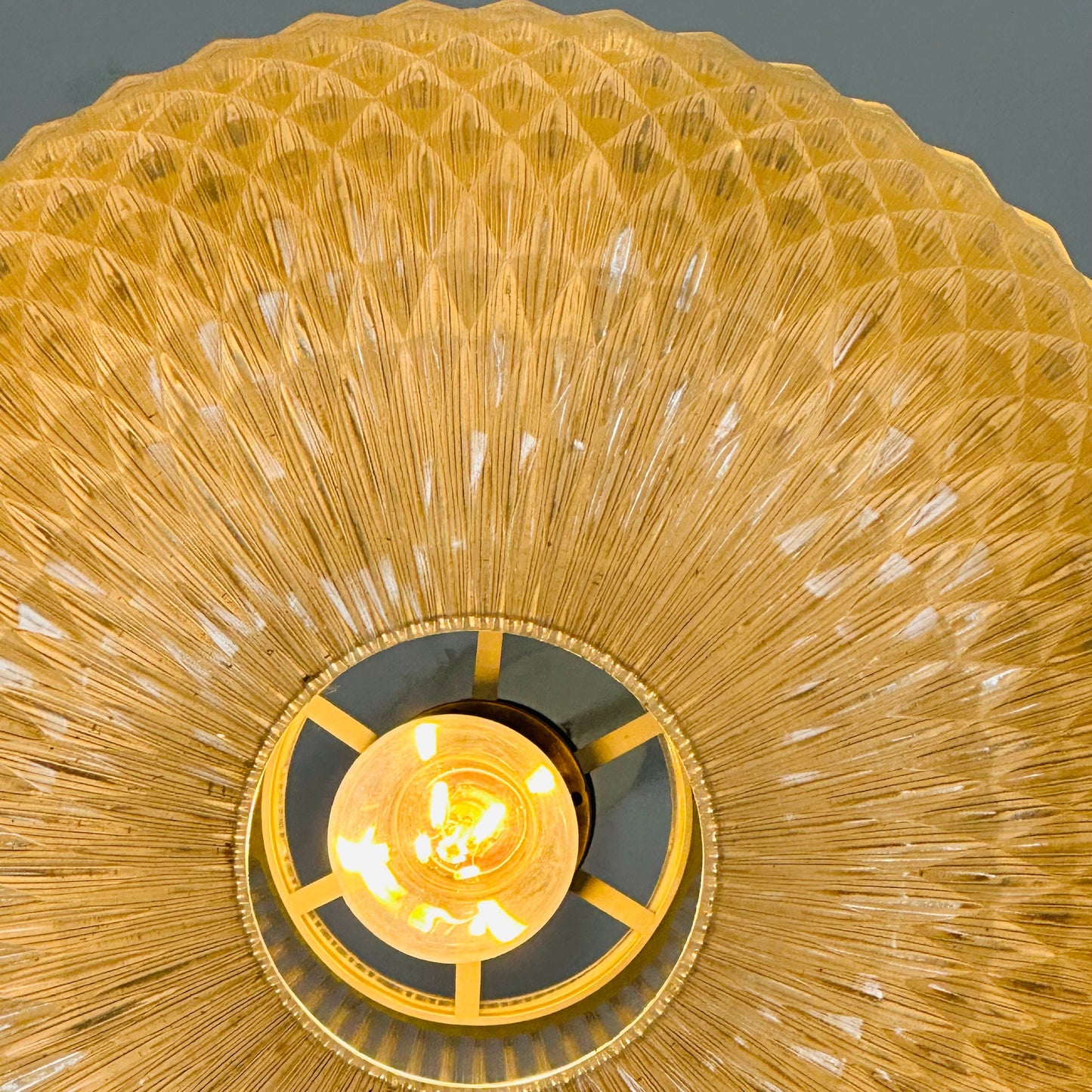 Mid century Spaceage Buggling Diamond lamp by Aloys Gangkofner for Erco, 1970s