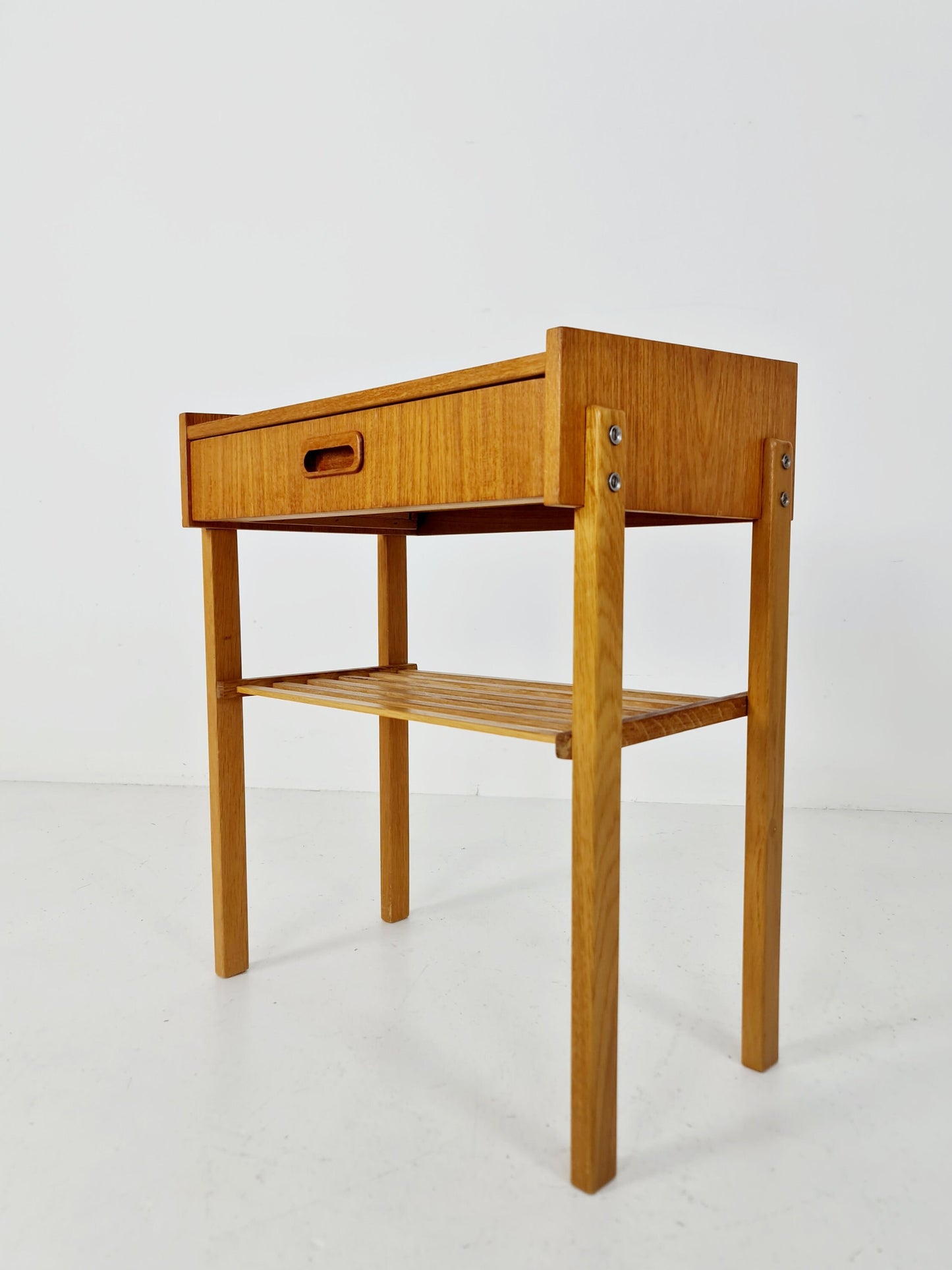 Midcentury Danish teak Side table/ Bedside table, 1960s