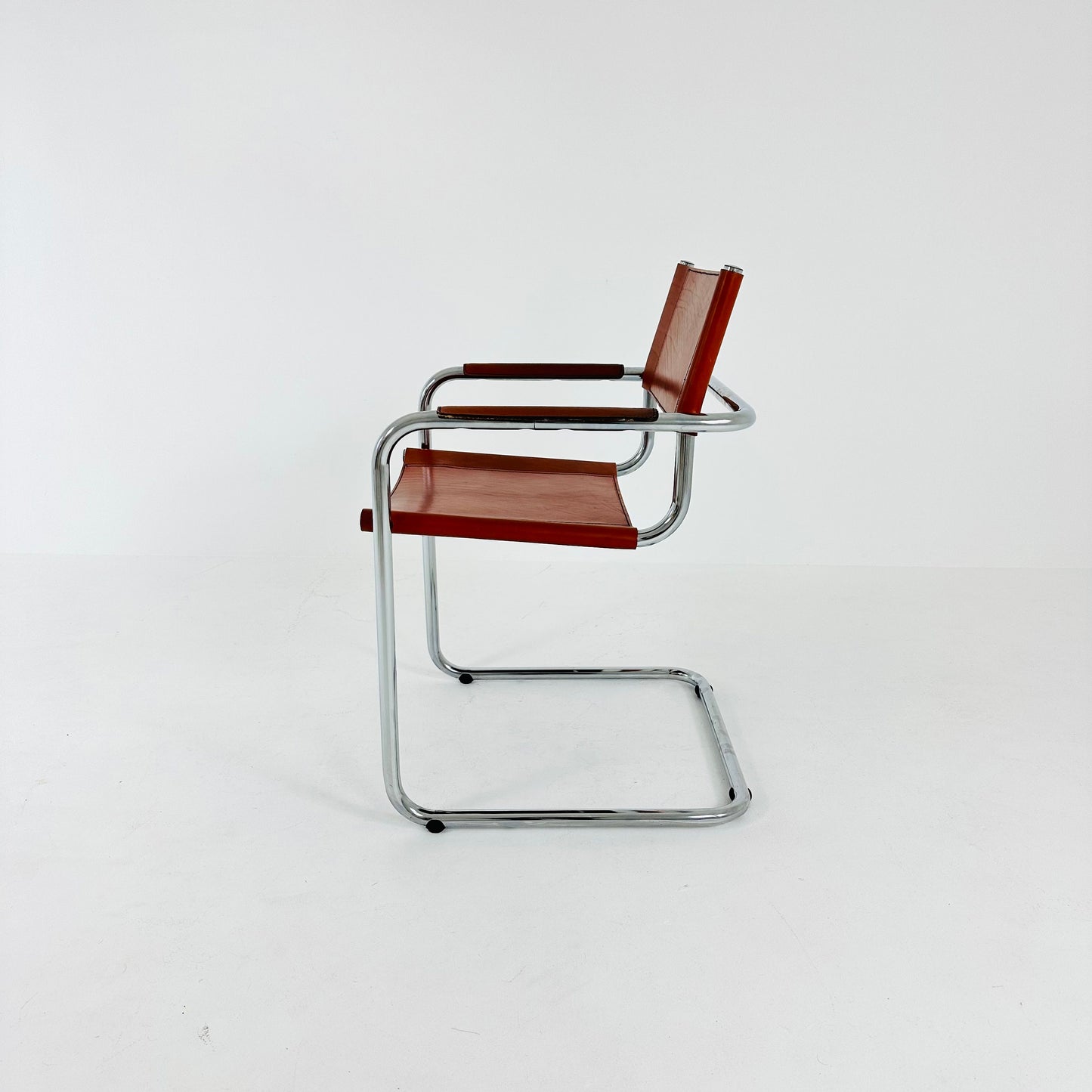 Mid century Model MG5 Centro Studio desk chair in cognac by Mart Stam & Marcel Breuer, 1970s