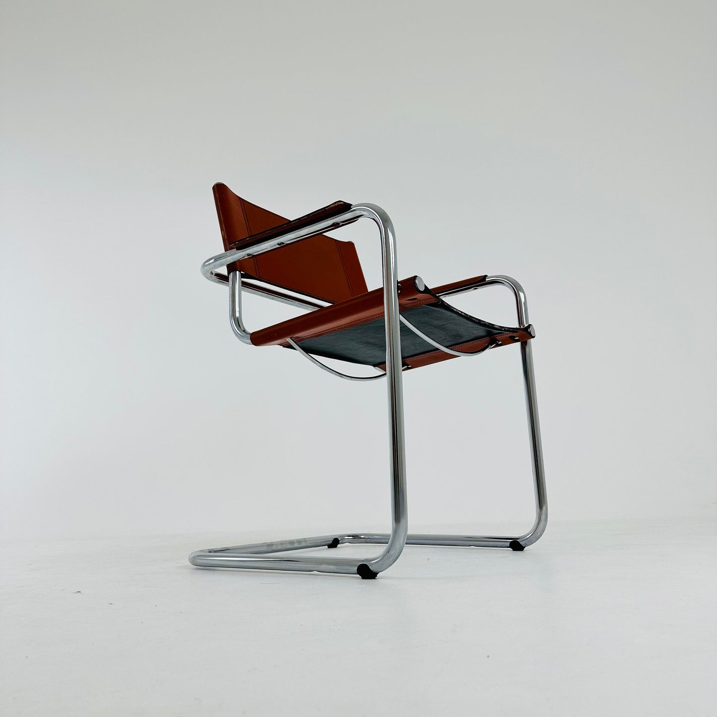 Mid century Model MG5 Centro Studio desk chair in cognac by Mart Stam & Marcel Breuer, 1970s