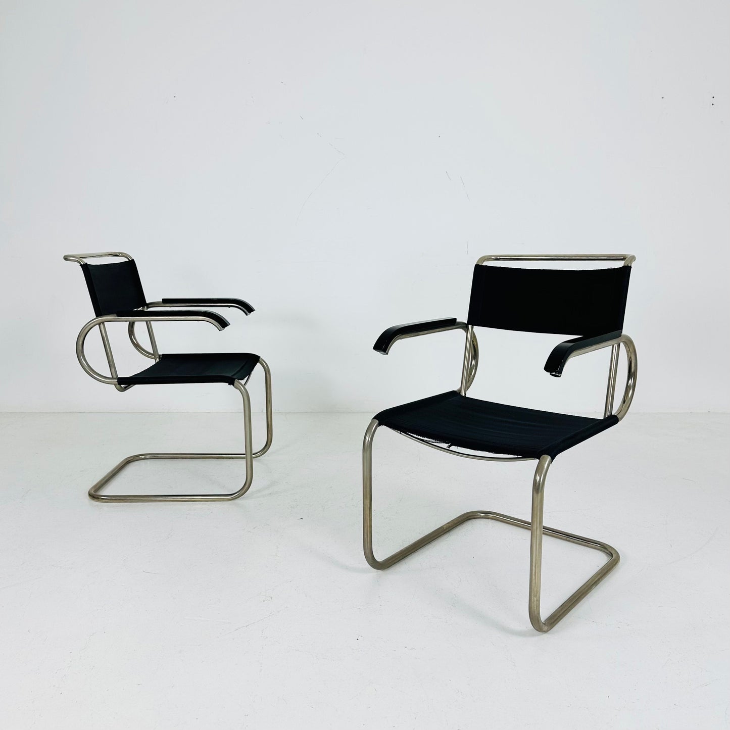 Set of 2 Marcel Breuer Bauhaus Cantilever D40 Chais By Tecta 1960s