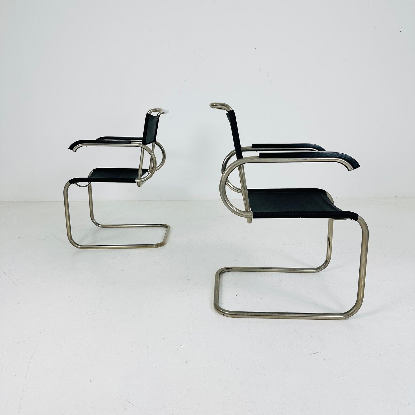 Set of 2 Marcel Breuer Bauhaus Cantilever D40 Chais By Tecta 1960s