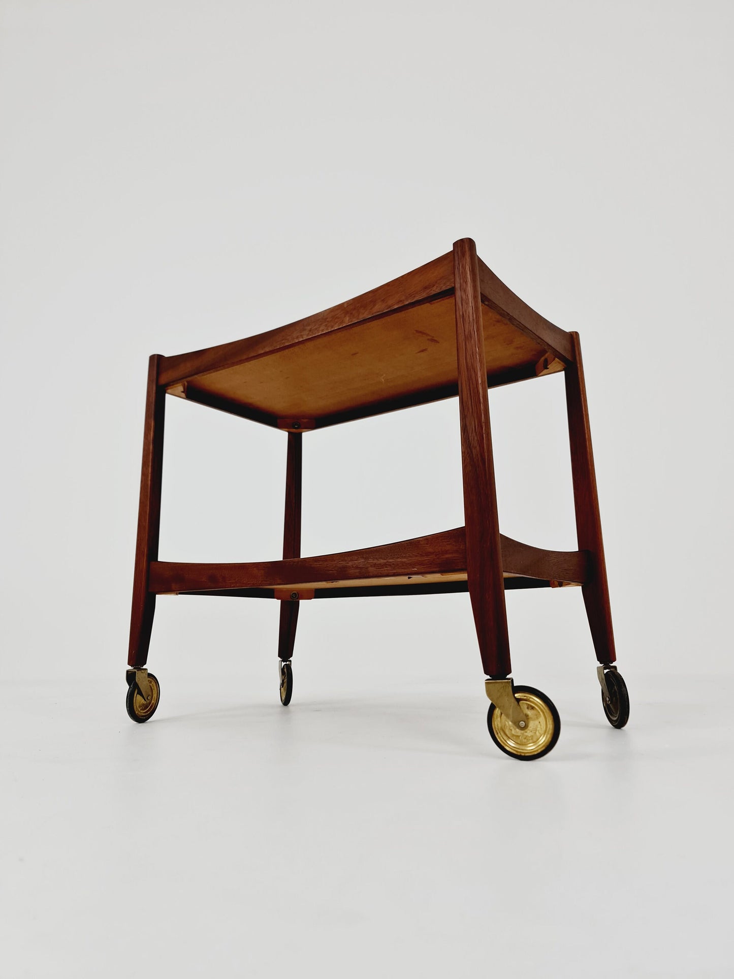Midcentury Teak Vintage Side table/ Bedside table/ Night stand straight from the sixties By Opal