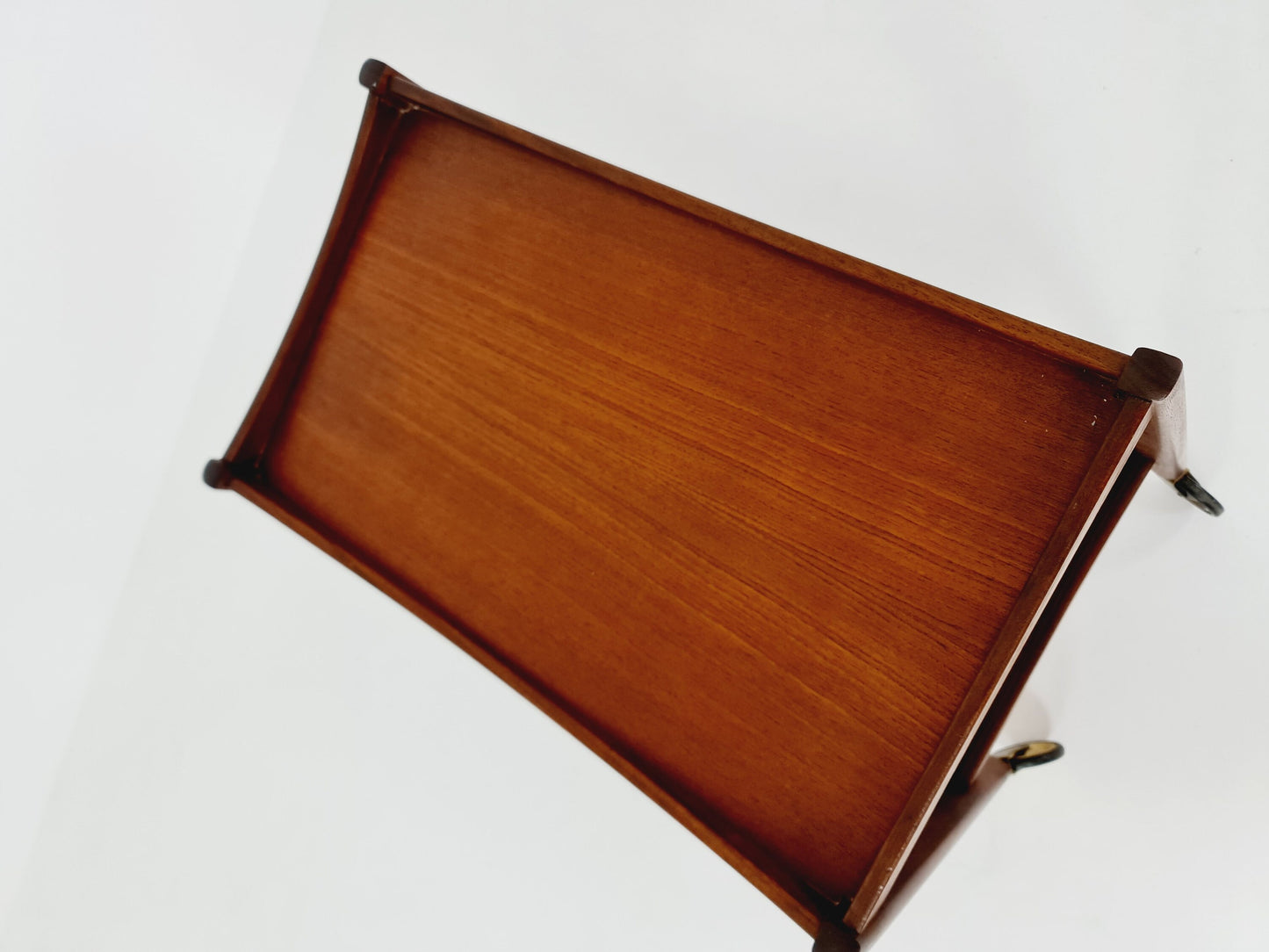 Midcentury Teak Vintage Side table/ Bedside table/ Night stand straight from the sixties By Opal
