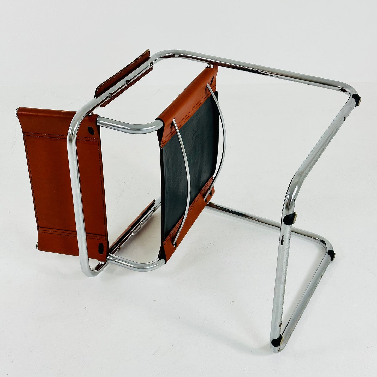 Mid century Model MG5 Centro Studio desk chair in cognac by Mart Stam & Marcel Breuer, 1970s