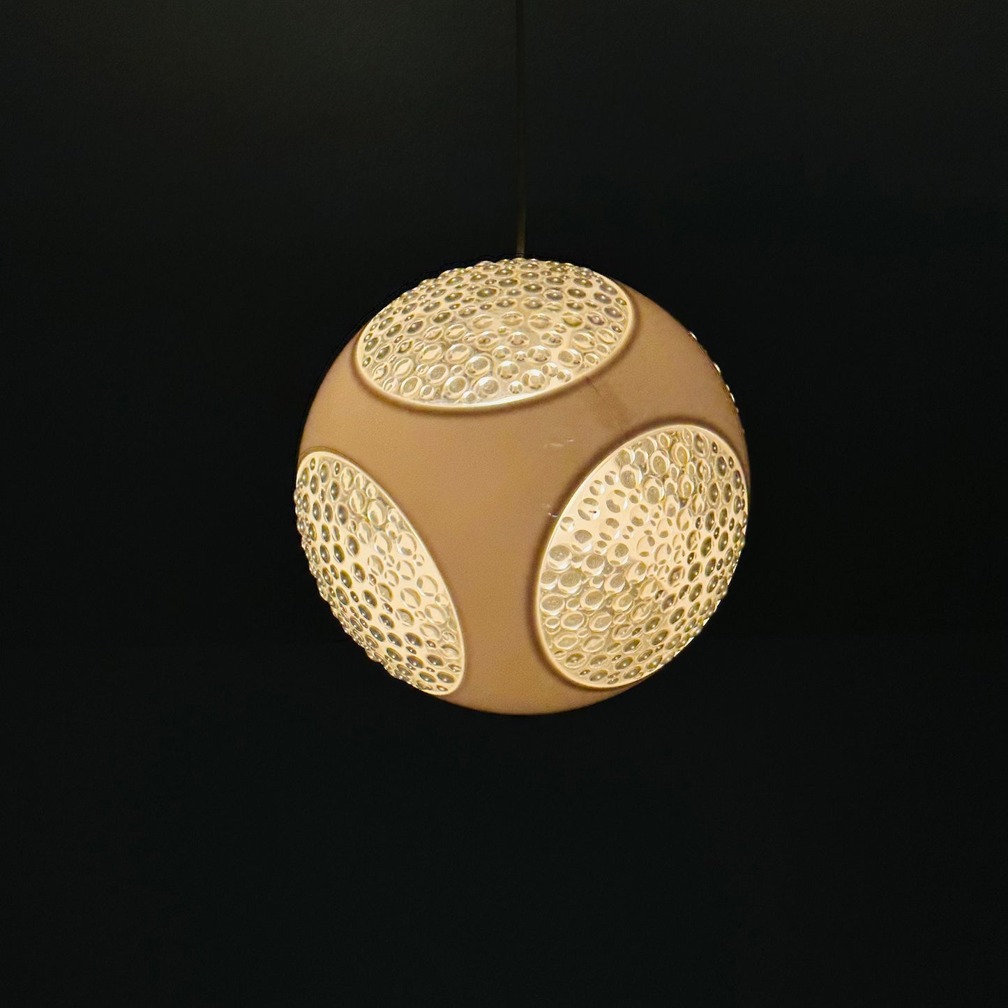 White Space Age UFO lamp by Luigi Colani, 1970s