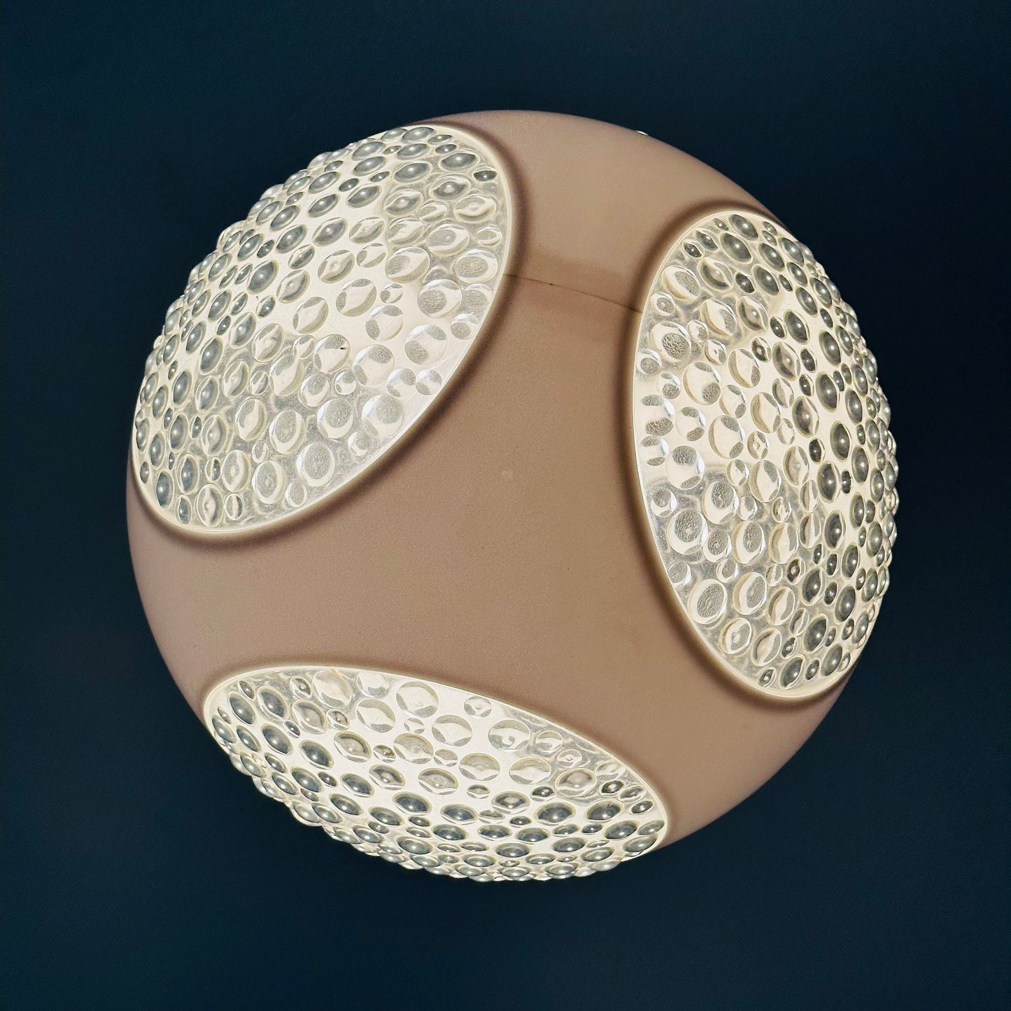 White Space Age UFO lamp by Luigi Colani, 1970s