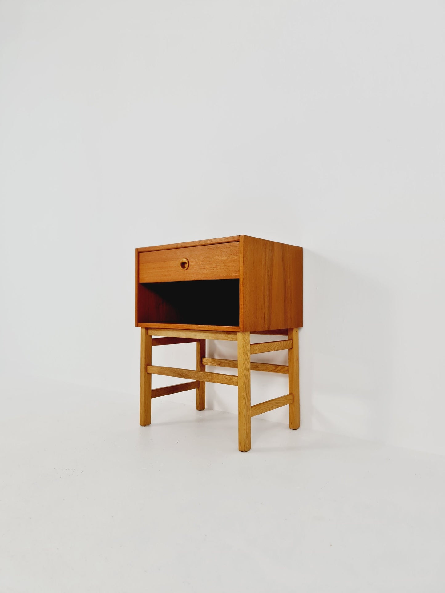 Midcentury Danish teak Side table/ Bedside table, 1960s