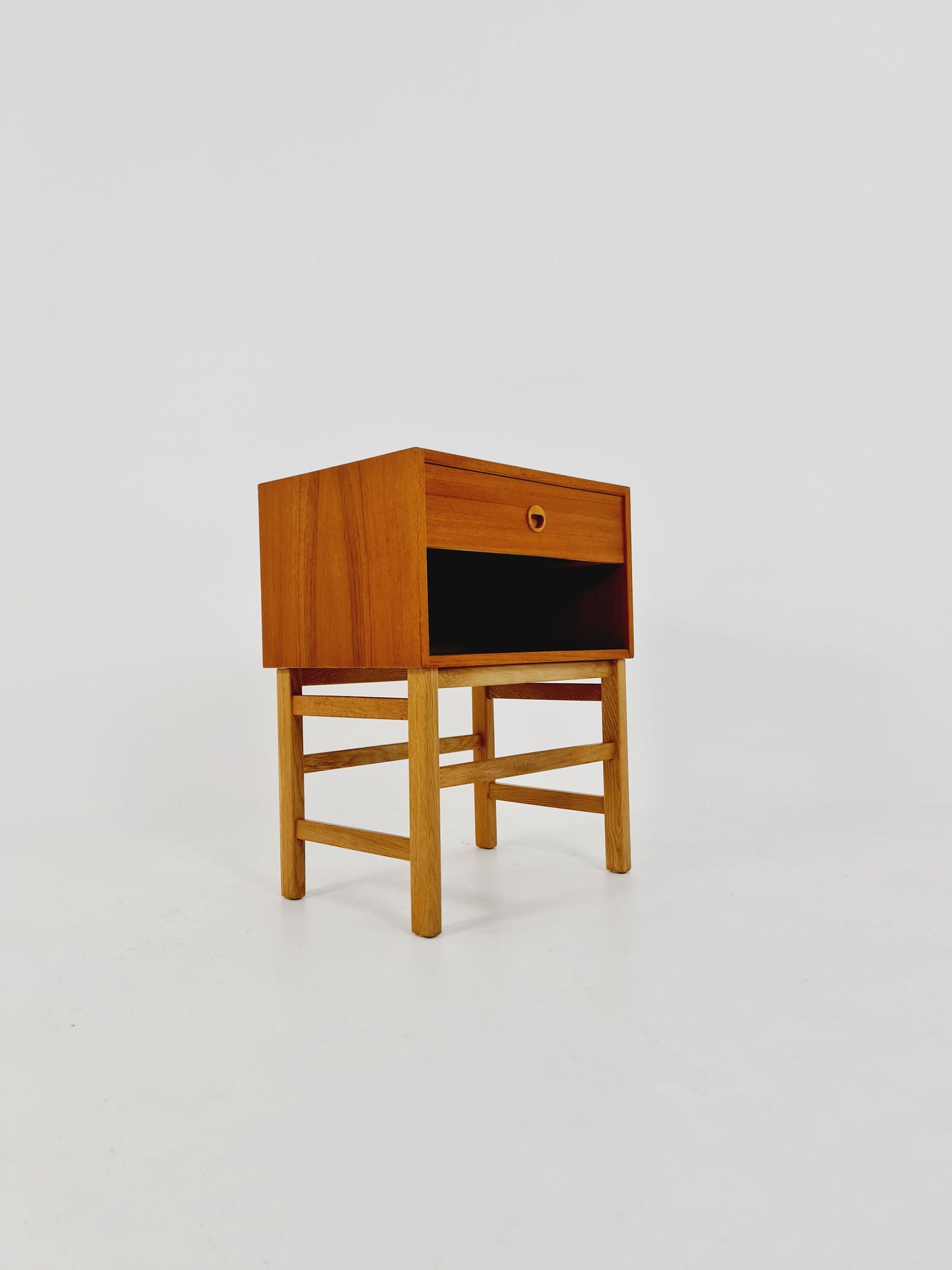 Midcentury Danish teak Side table/ Bedside table, 1960s