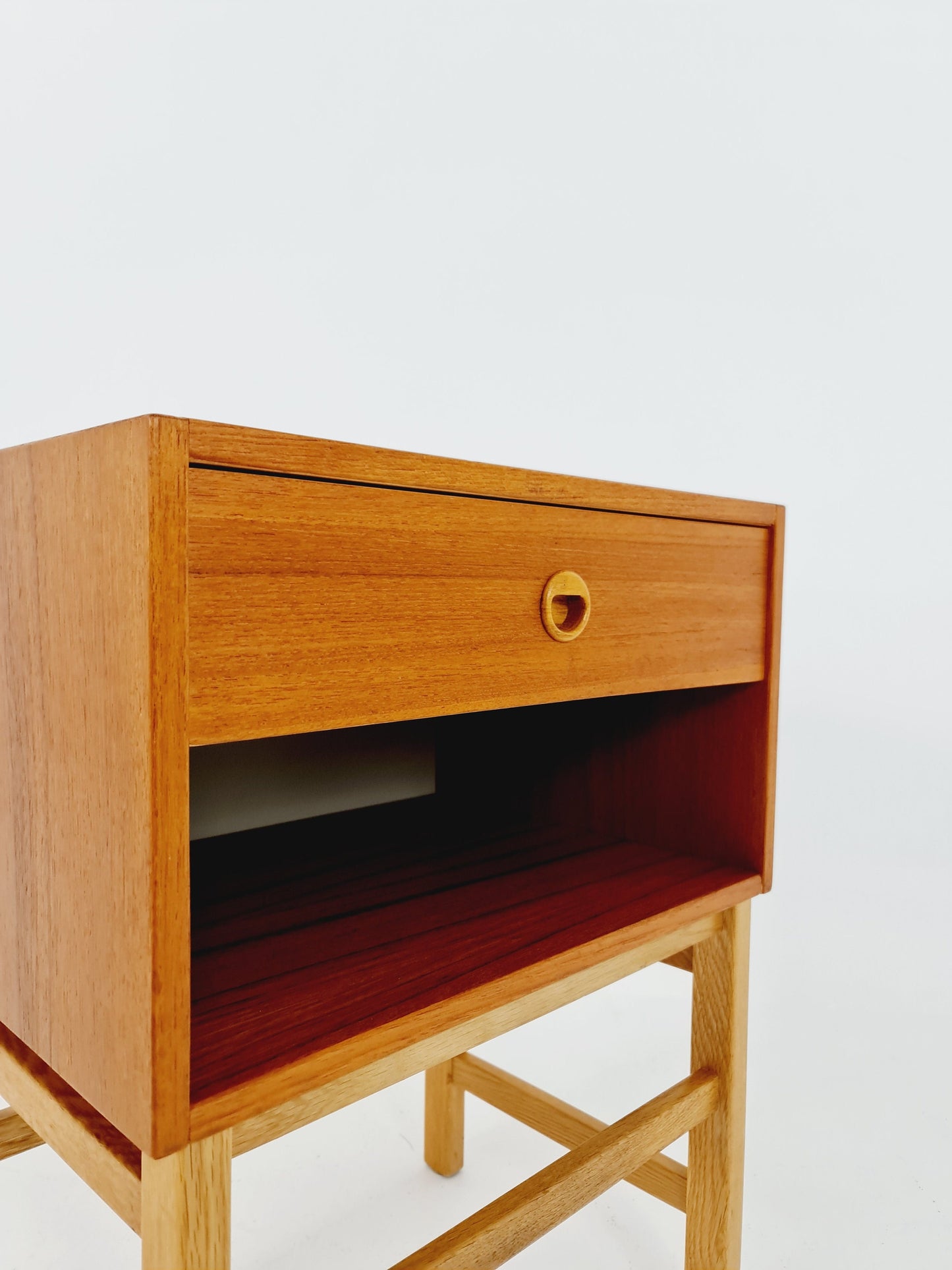 Midcentury Danish teak Side table/ Bedside table, 1960s