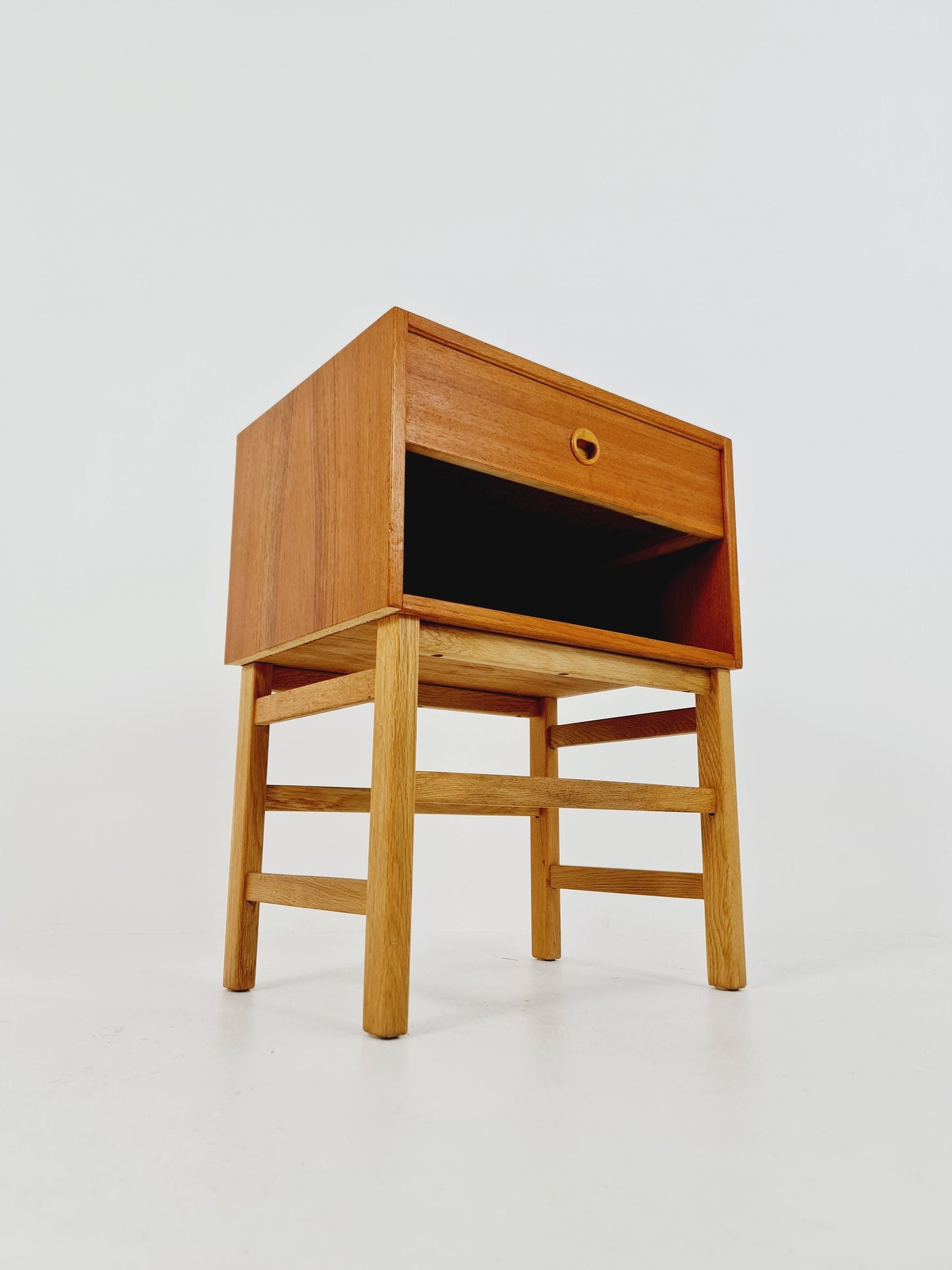 Midcentury Danish teak Side table/ Bedside table, 1960s