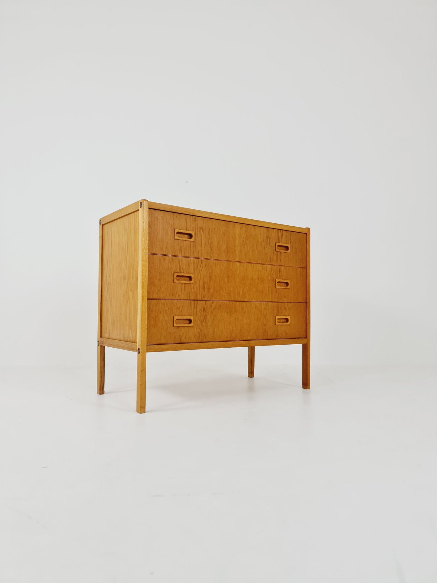 Mid century Modern oak dresser chest of drawers By Bertril Fridhagen for Bodafors, 1960s