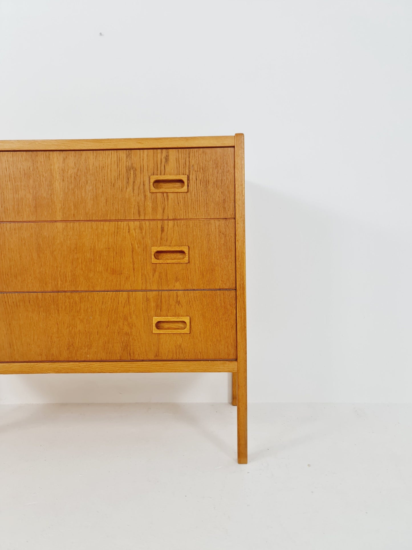 Mid century Modern oak dresser chest of drawers By Bertril Fridhagen for Bodafors, 1960s