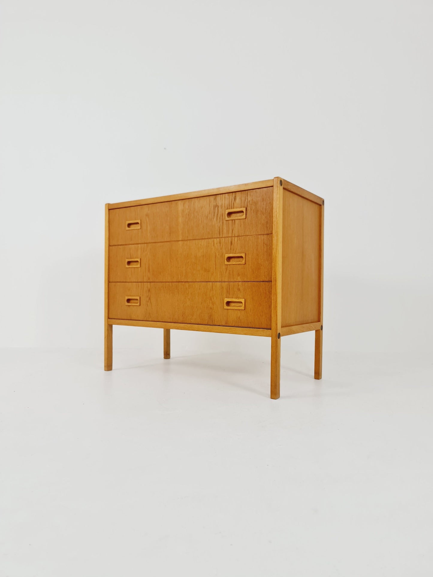 Mid century Modern oak dresser chest of drawers By Bertril Fridhagen for Bodafors, 1960s