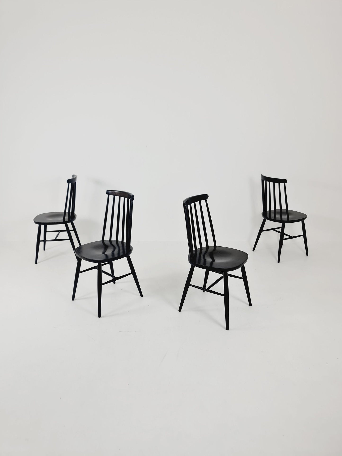 German dinning chair by Ilmari Tapiovaara for Möbel Mann, 1960s, set of 2