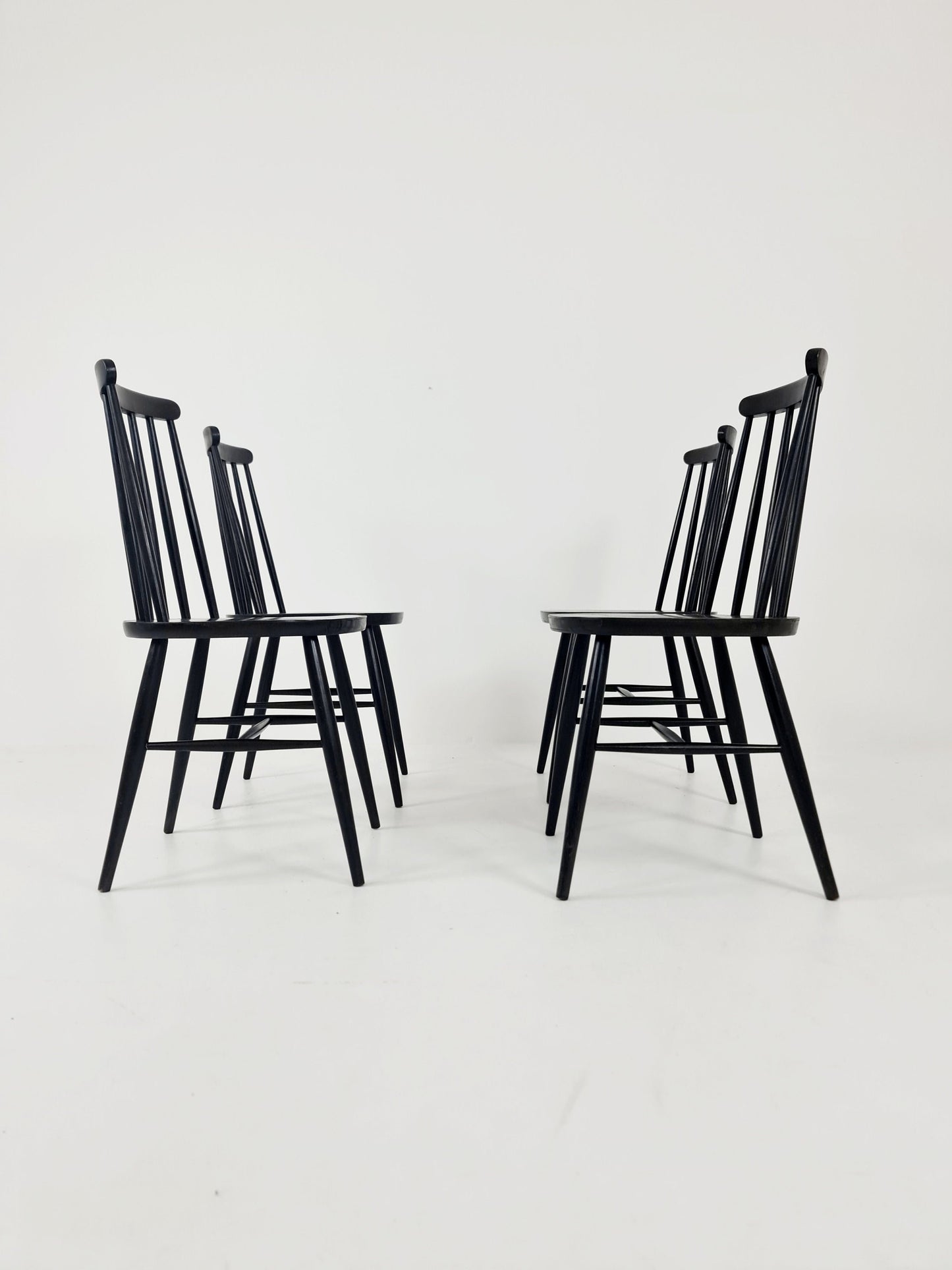 German dinning chair by Ilmari Tapiovaara for Möbel Mann, 1960s, set of 2
