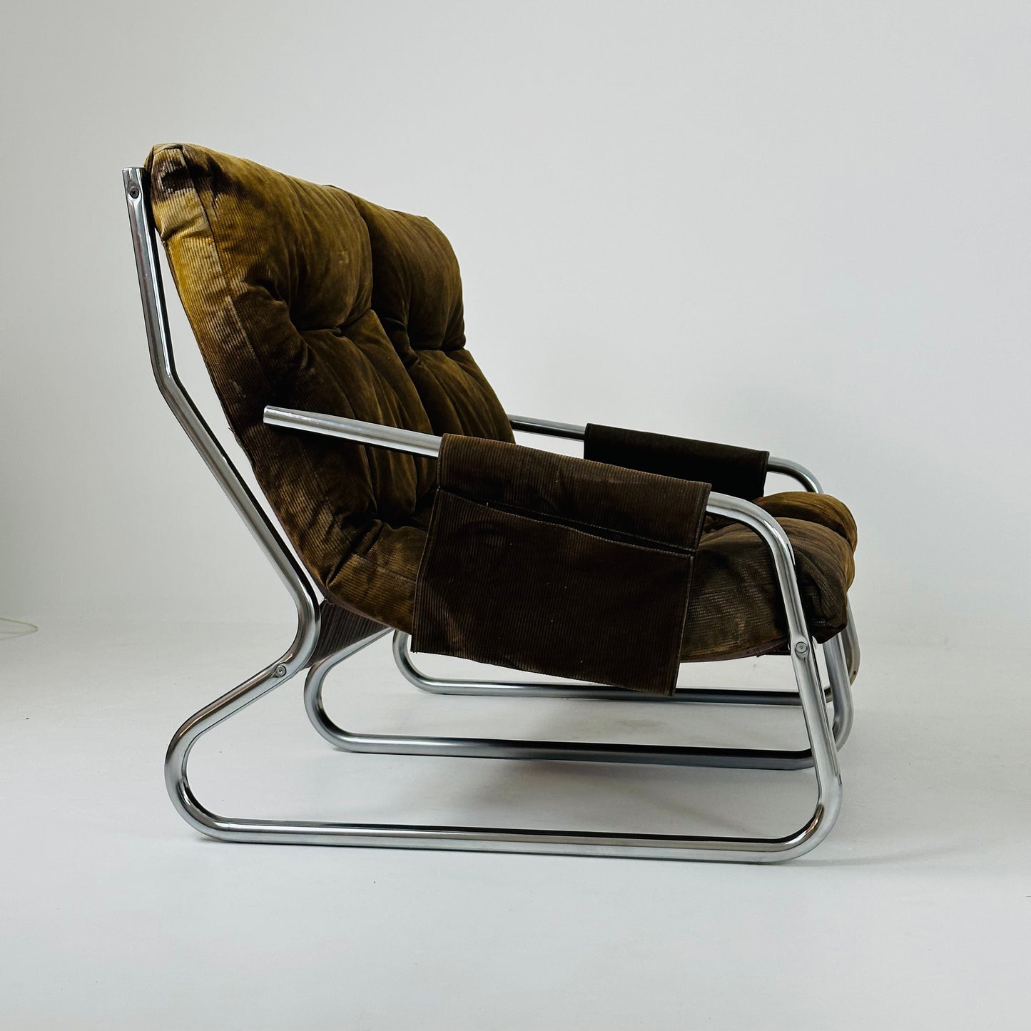 Mid century Armchair and sofa set By Gillis Lundgren Ikea Sweden 1970s
