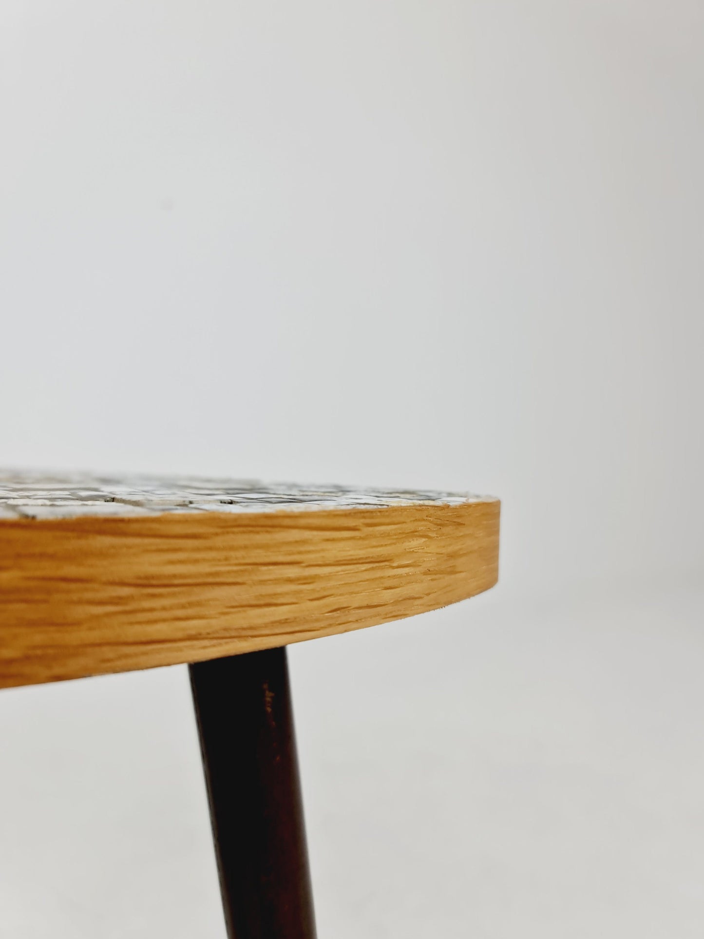 Rare Mosaic German vintage coffee table By Else Möbel, 1950s