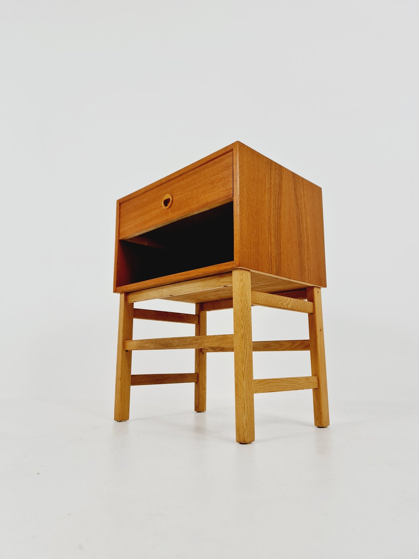 Midcentury Danish teak Side table/ Bedside table, 1960s