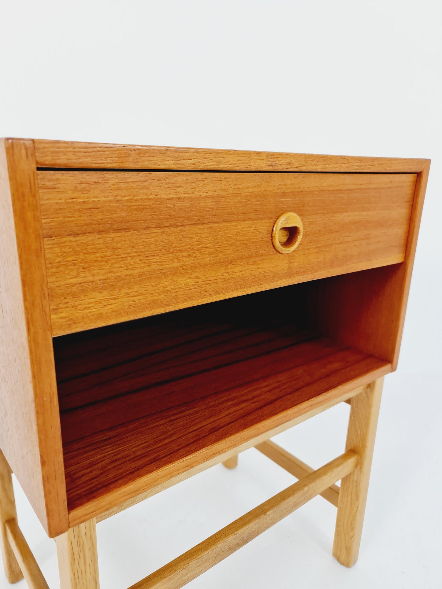Midcentury Danish teak Side table/ Bedside table, 1960s