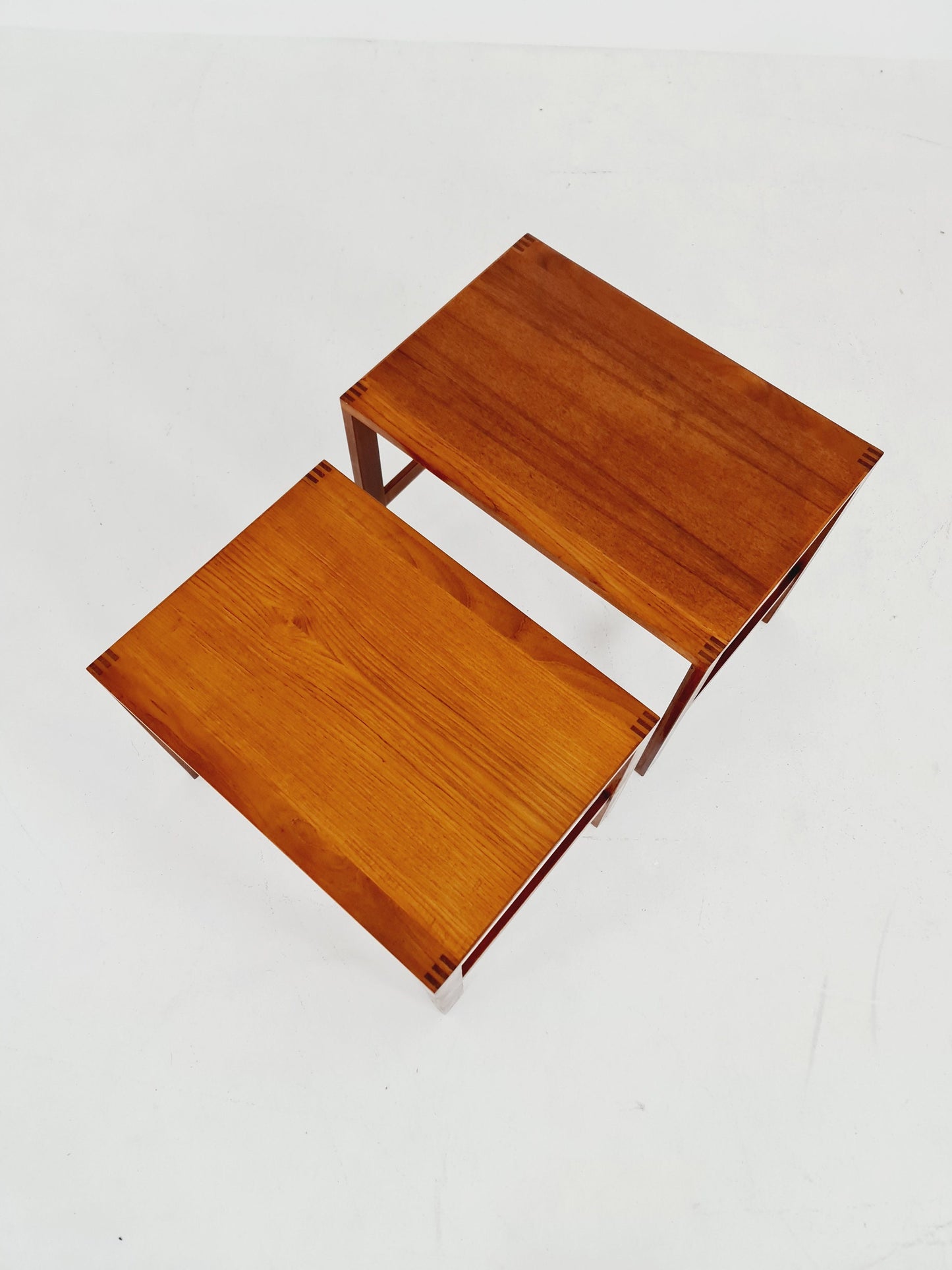 Midcentury Danish teak nesting tables/ side tables by Salin Möbler, 1960s