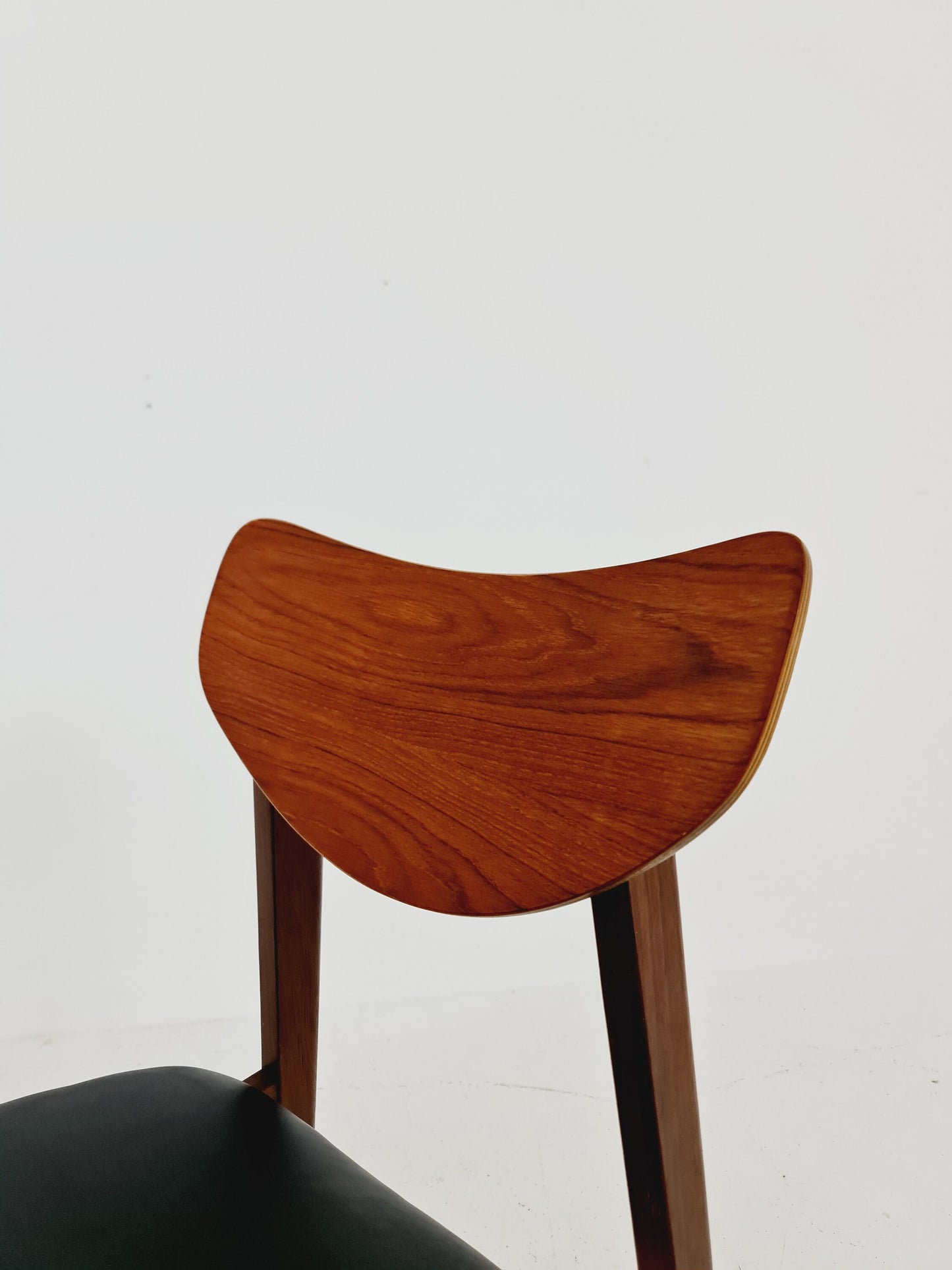 Vintage Danish solid teak dining butterfly Chairs nu Farsturp, 1960s, Set of 4