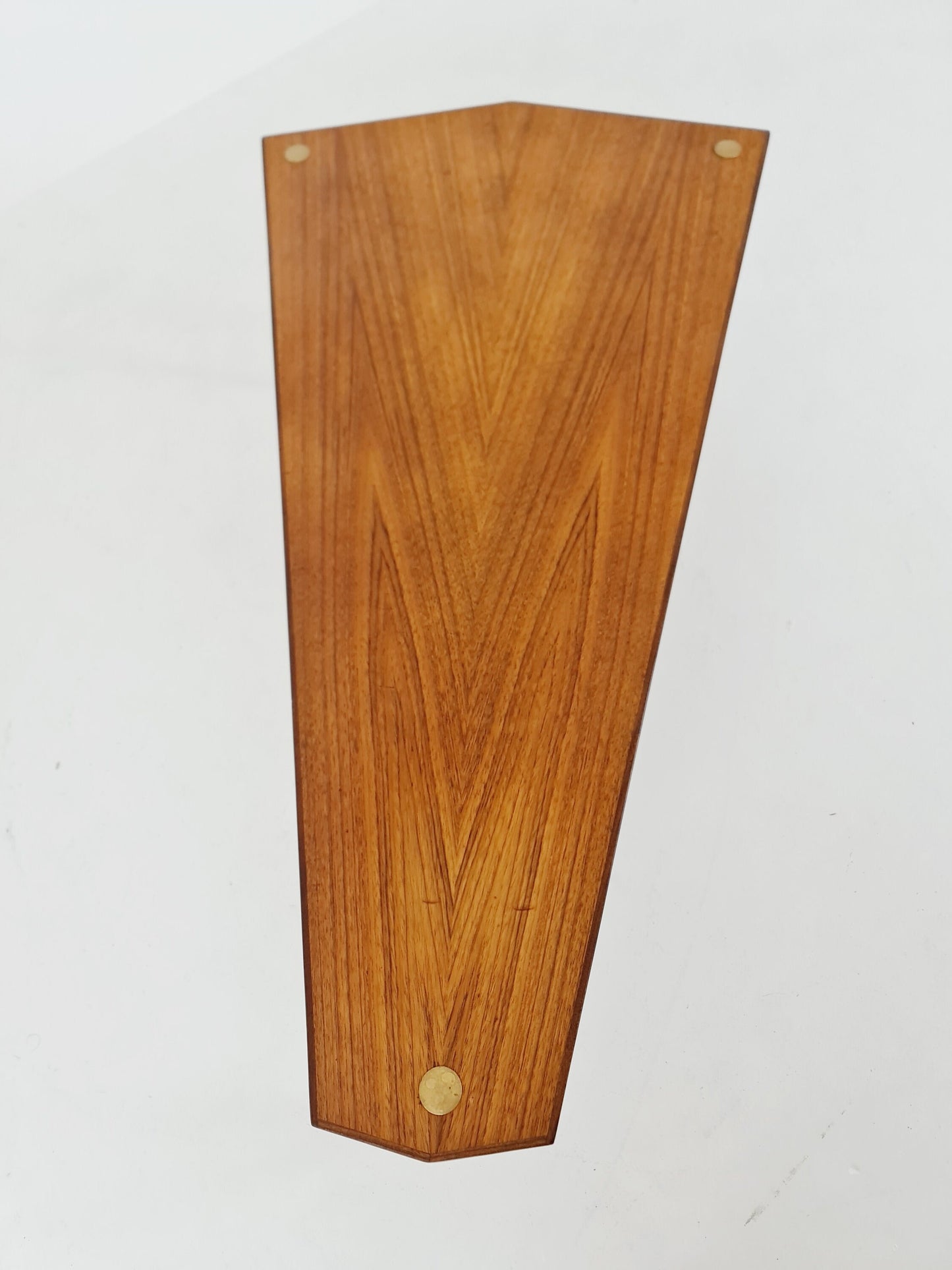 Midcentury Swedish teak & brass coffee table, 1960s